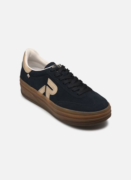 Rieker Baskets compensées W3700 femme bleu