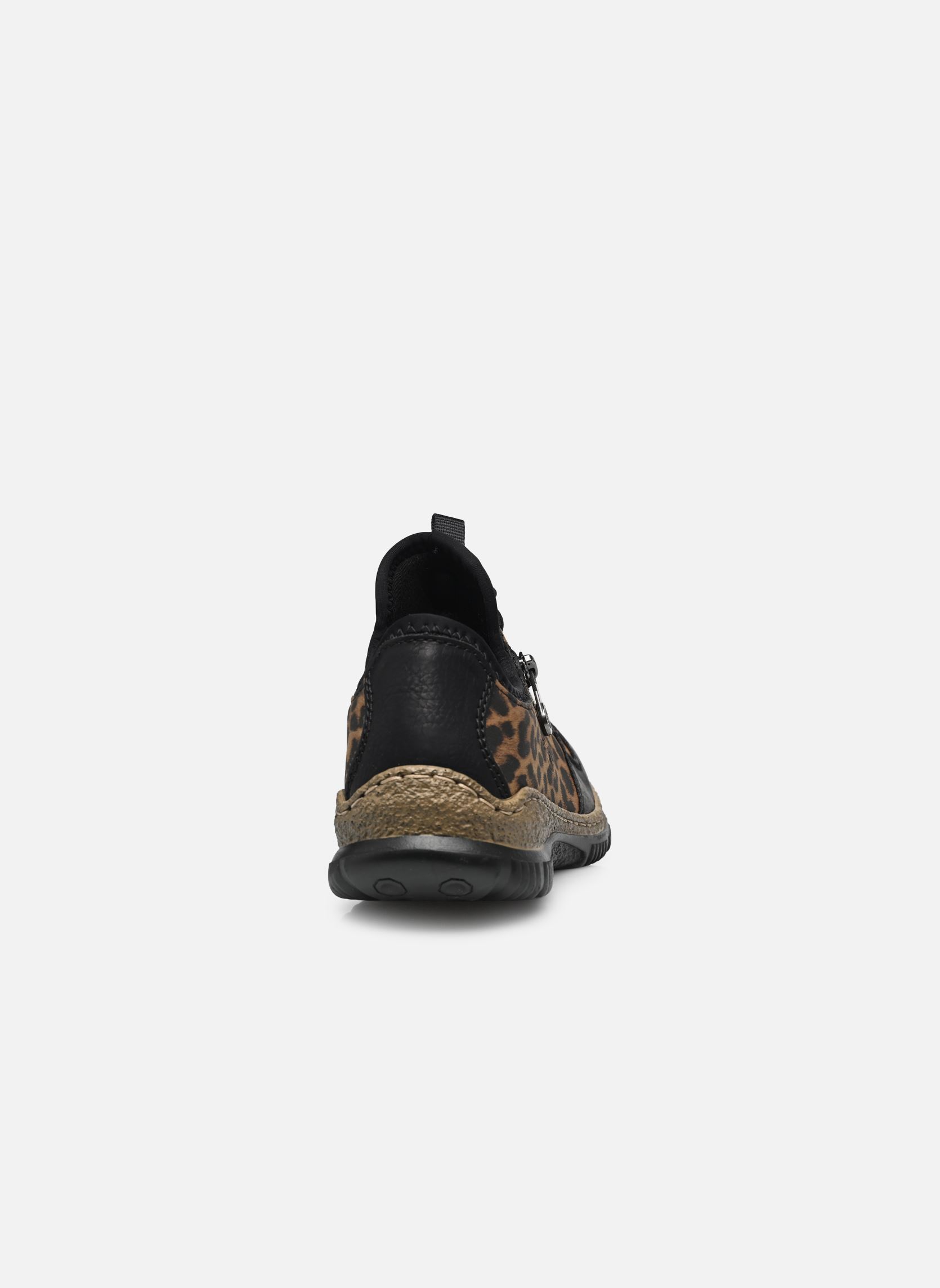 Lage sneakers N32G0 dames zwart Rieker Lage sneakers N32G0 dames zwart SCHWARZ/BRAUN/SCHWARZ