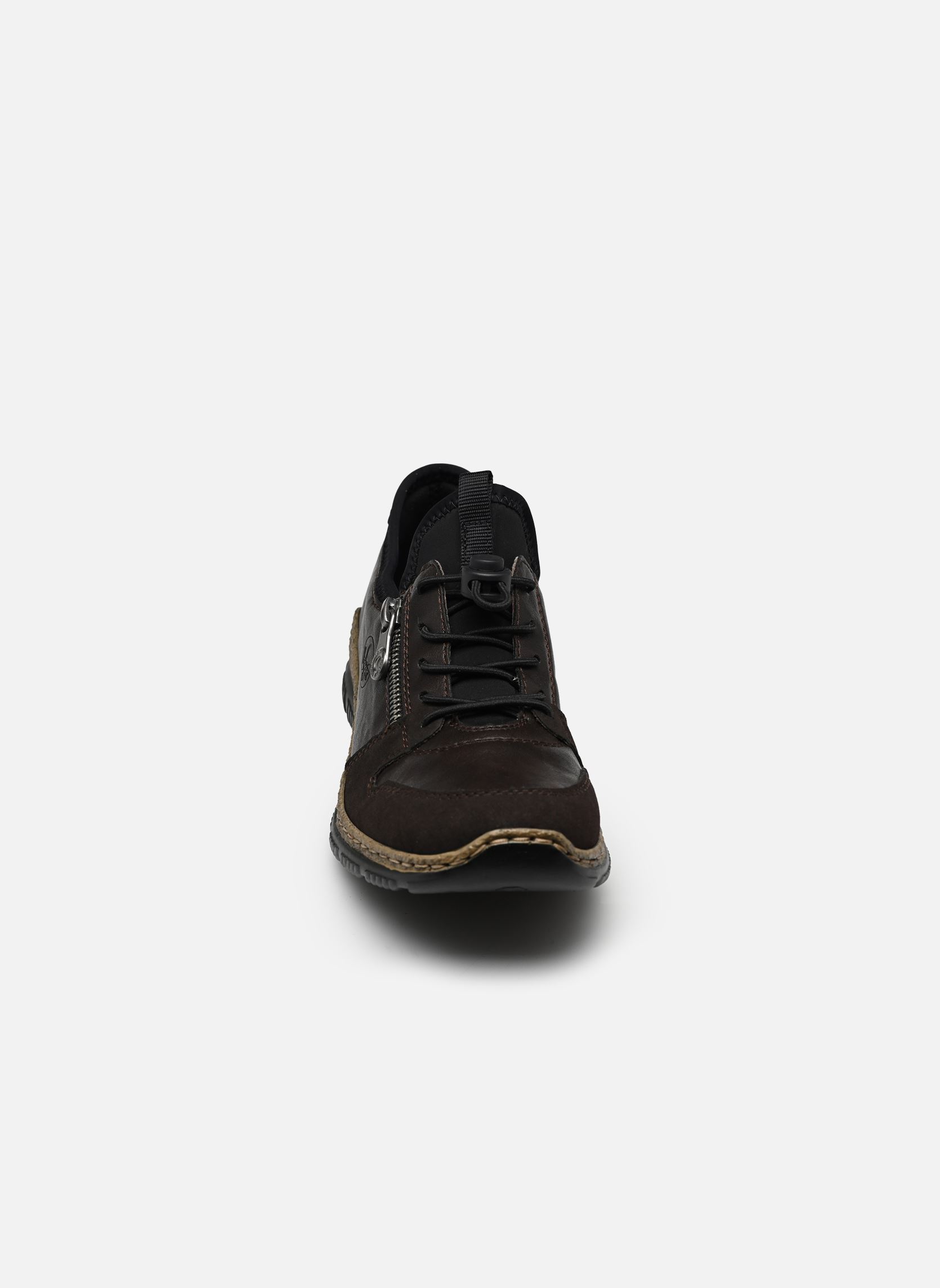 Lage sneakers N32G0 dames bruin Rieker Lage sneakers N32G0 dames bruin NOUGAT/NOUGAT/SCHWARZ