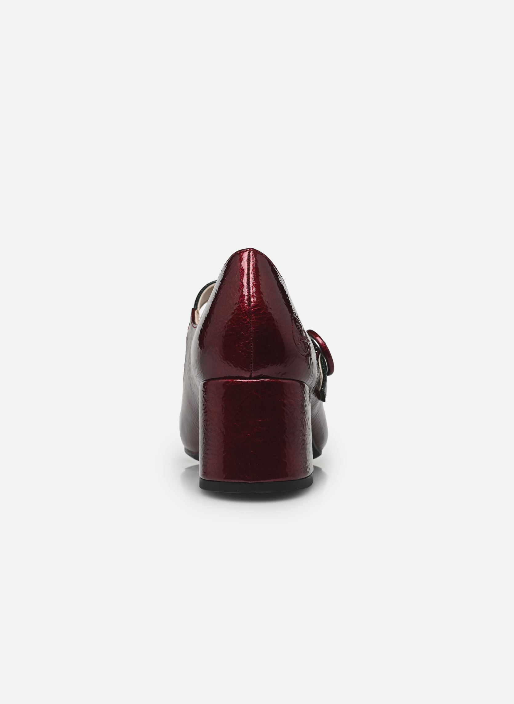 Slingback pumps 44752 dames rood Rieker Slingback pumps 44752 dames rood RED/DARKGREEN