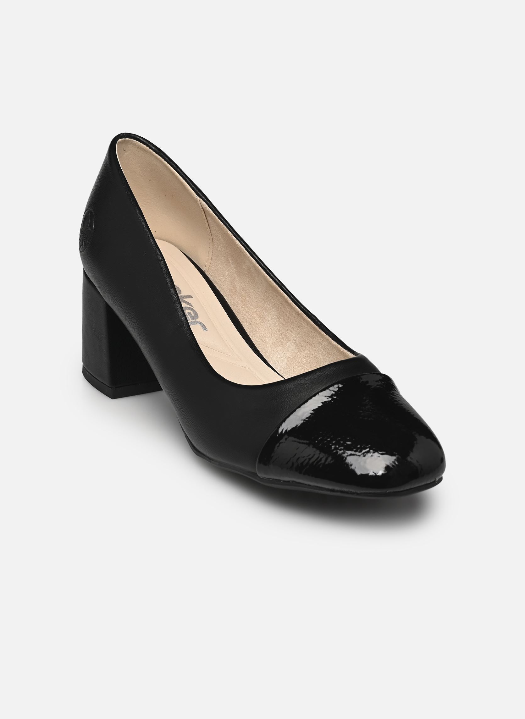 Escarpins 44760 femme noir Rieker Escarpins 44760 femme noir BLACK/SCHWARZ
