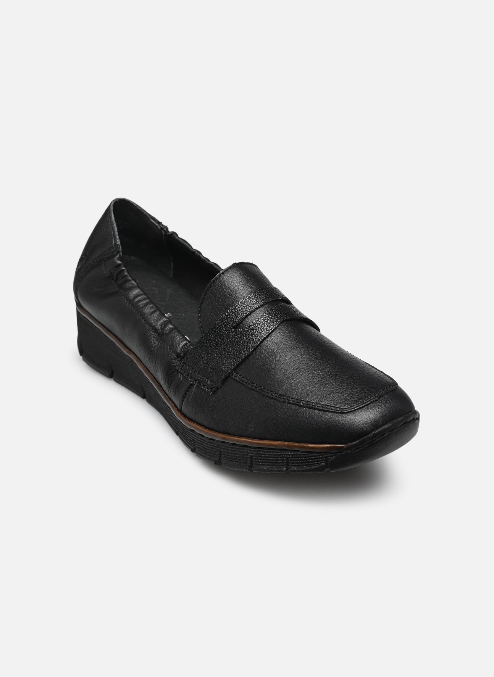 Mocassins 53797 femme noir Rieker Mocassins 53797 femme noir SCHWARZ/SCHWARZ