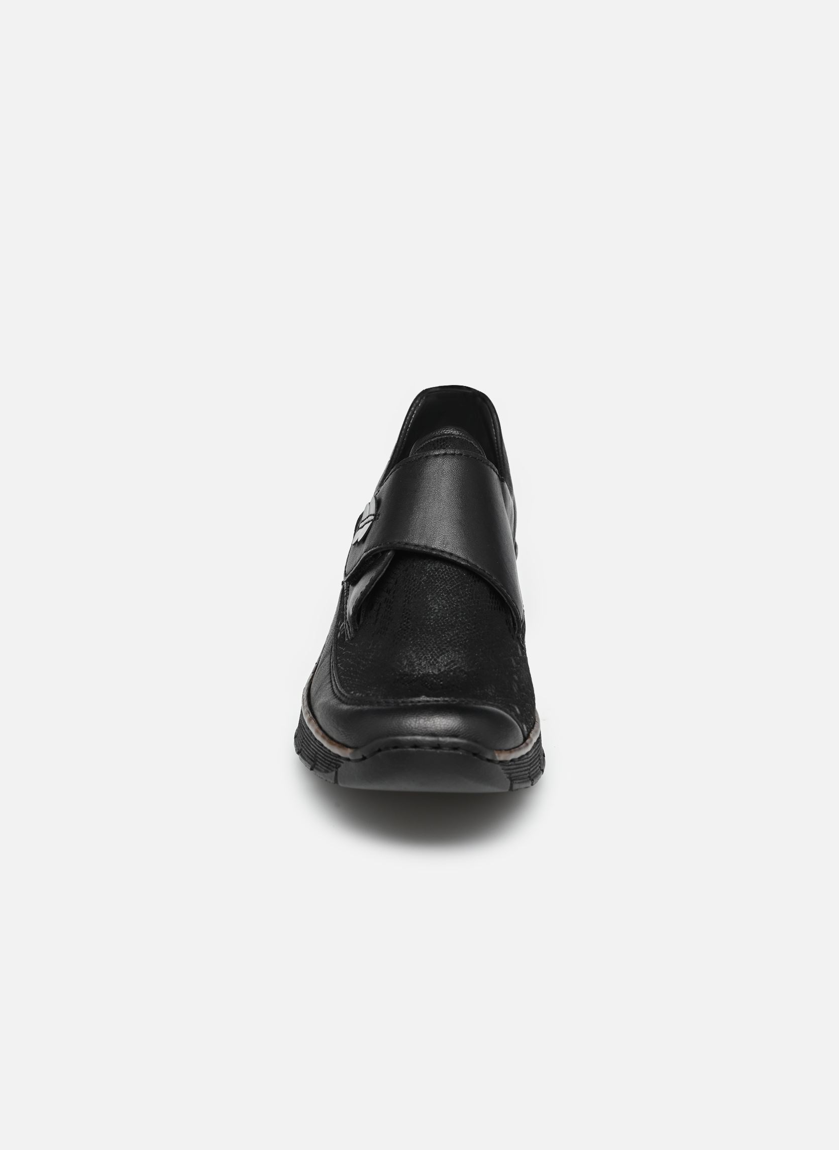 Mocassins 537C0 femme noir Rieker Mocassins 537C0 femme noir SCHWARZ/SCHWARZ-REPTIL/SCHWARZ