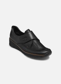 Mocassins 537C0 femme noir Rieker Mocassins 537C0 femme noir SCHWARZ/SCHWARZ-REPTIL/SCHWARZ