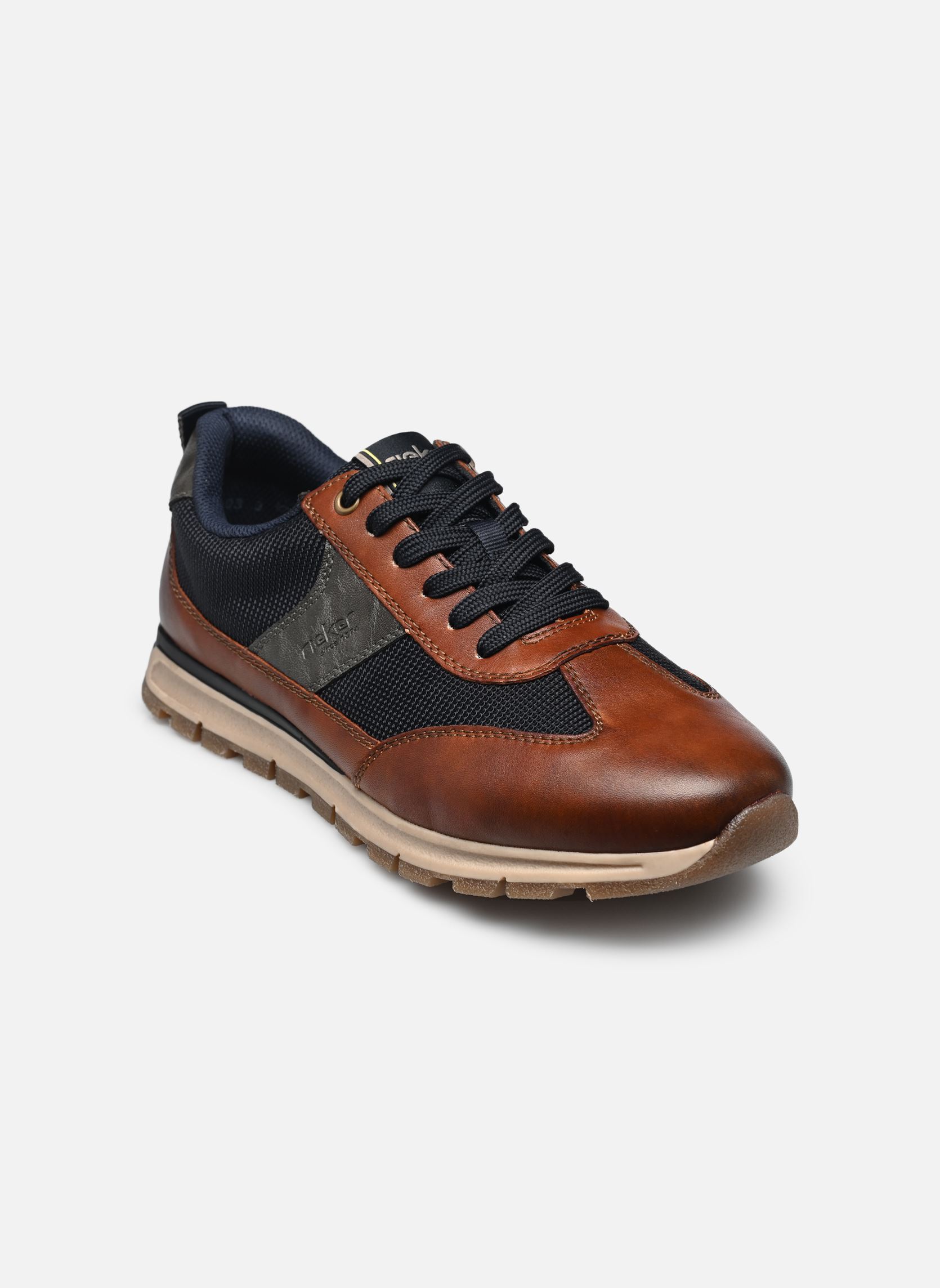 Baskets basses B0507 homme marron Rieker Baskets basses B0507 homme marron GAUCHO/OZEAN/SMOKE