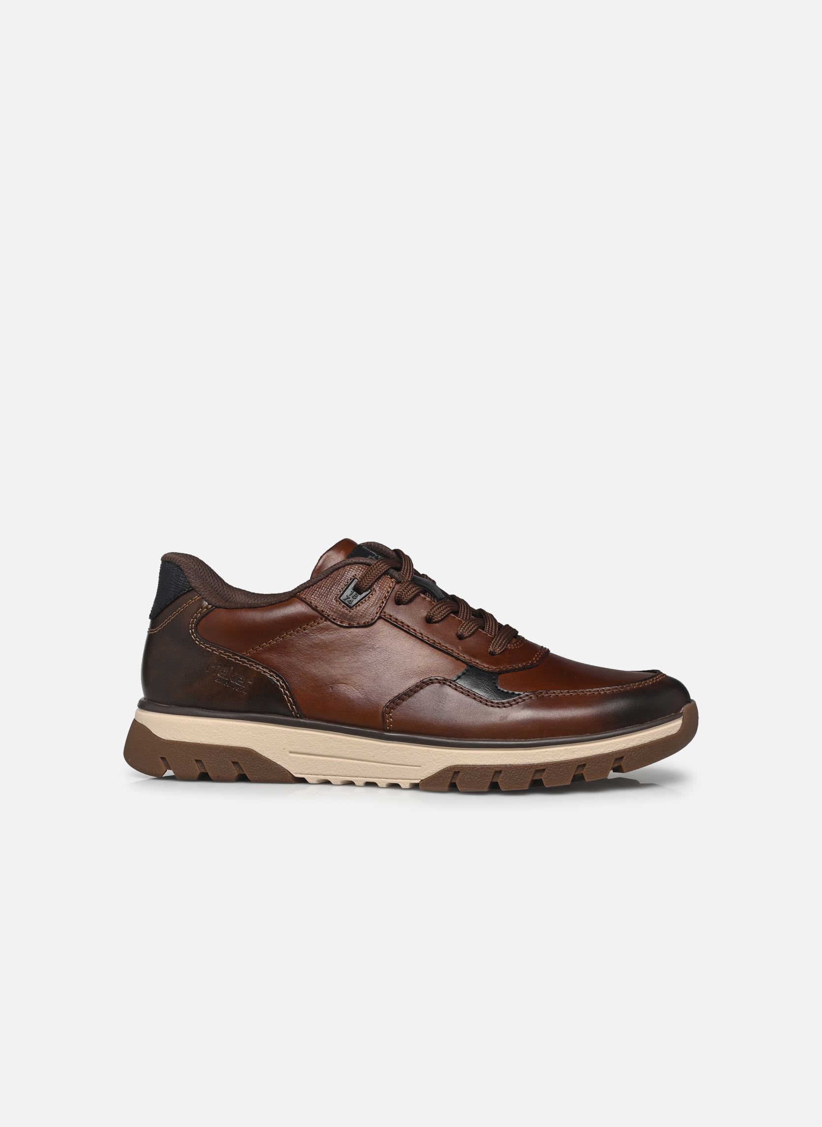 Lage sneakers B9301 heren bruin Rieker Lage sneakers B9301 heren bruin NUT/TOFFEE/OZEAN