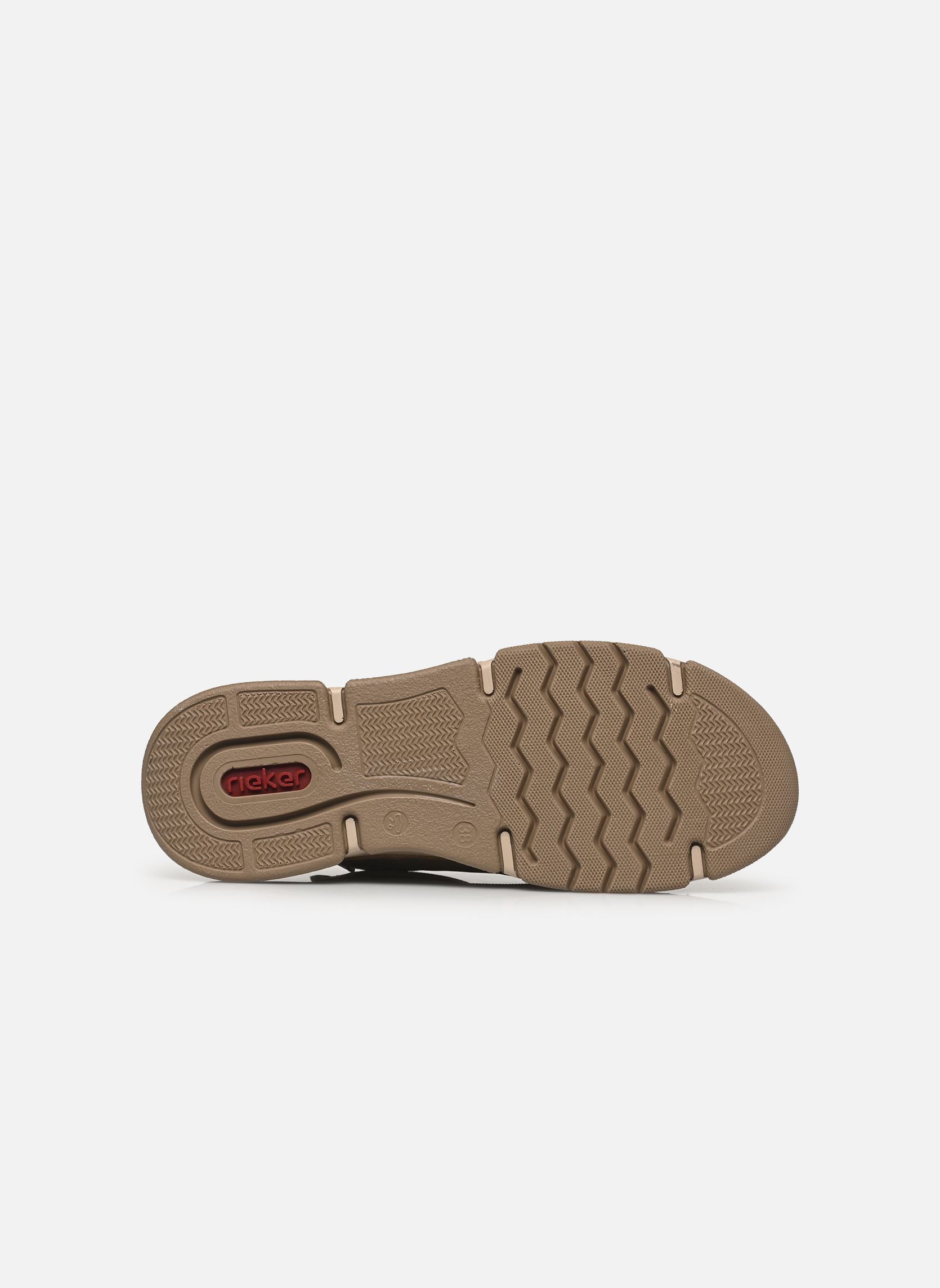 Baskets montantes 45983 femme beige Rieker Baskets montantes 45983 femme beige FANGO/LEO-NUSS