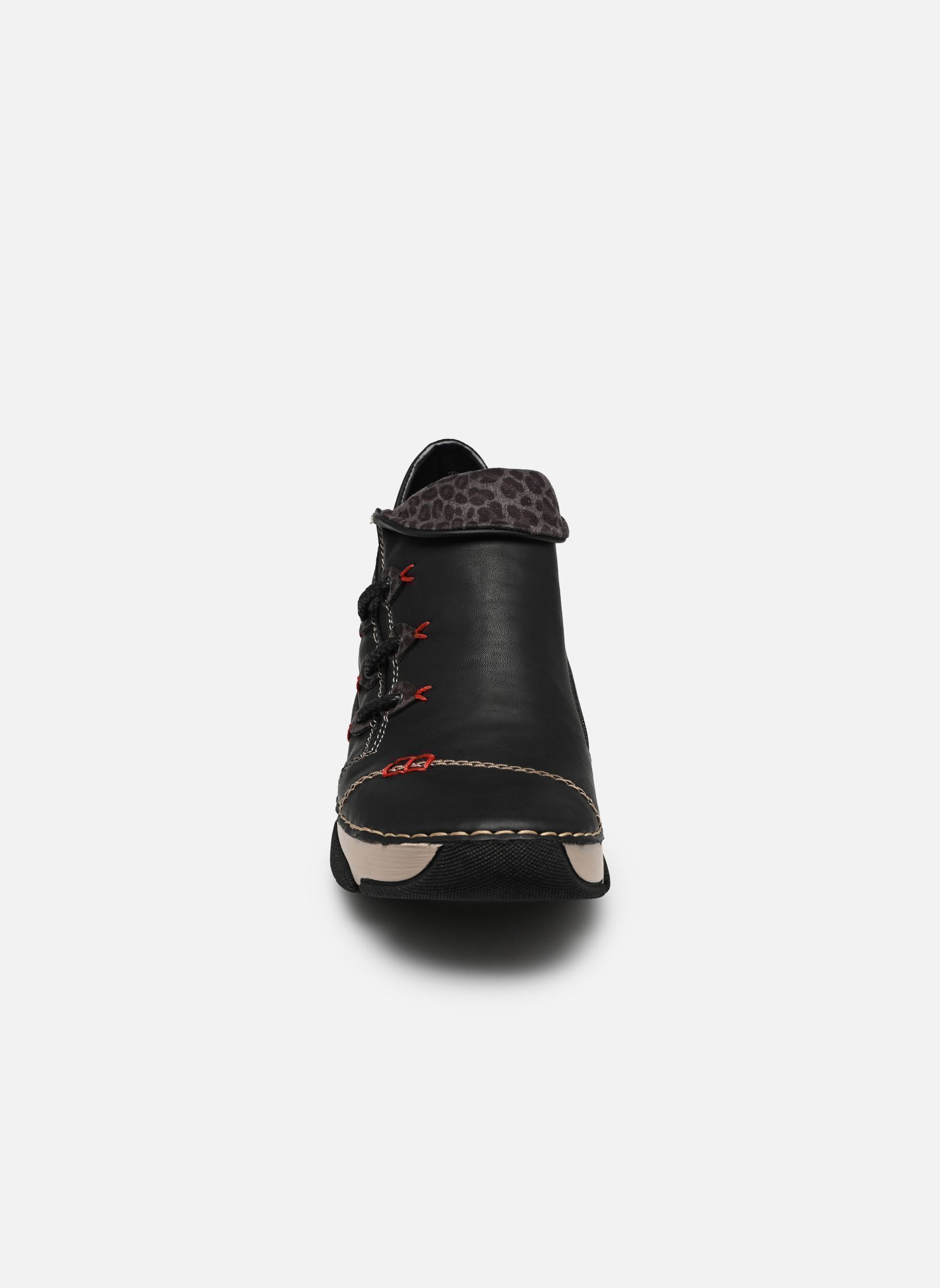 Baskets montantes 45983 femme noir Rieker Baskets montantes 45983 femme noir SCHWARZ/LEO-GREY