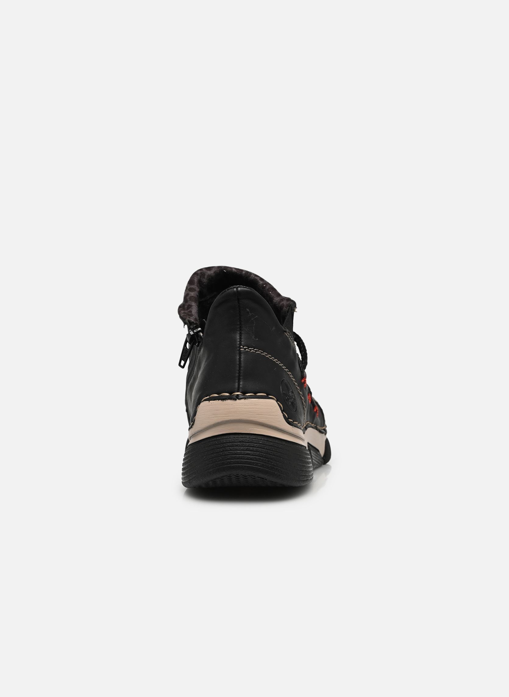 Baskets montantes 45983 femme noir Rieker Baskets montantes 45983 femme noir SCHWARZ/LEO-GREY