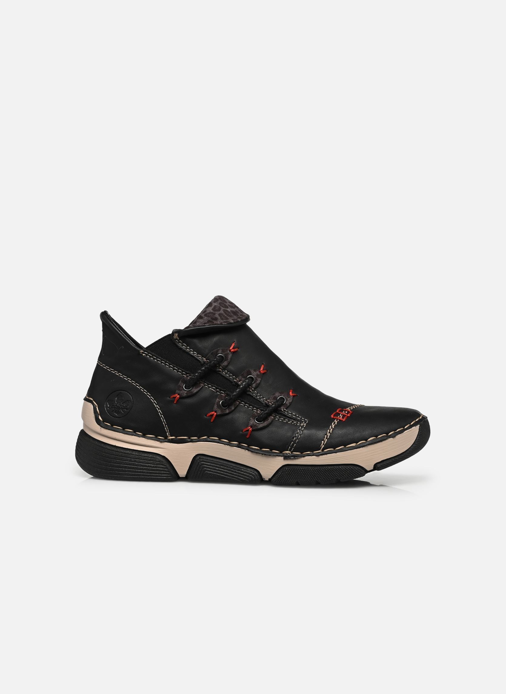 Baskets montantes 45983 femme noir Rieker Baskets montantes 45983 femme noir SCHWARZ/LEO-GREY