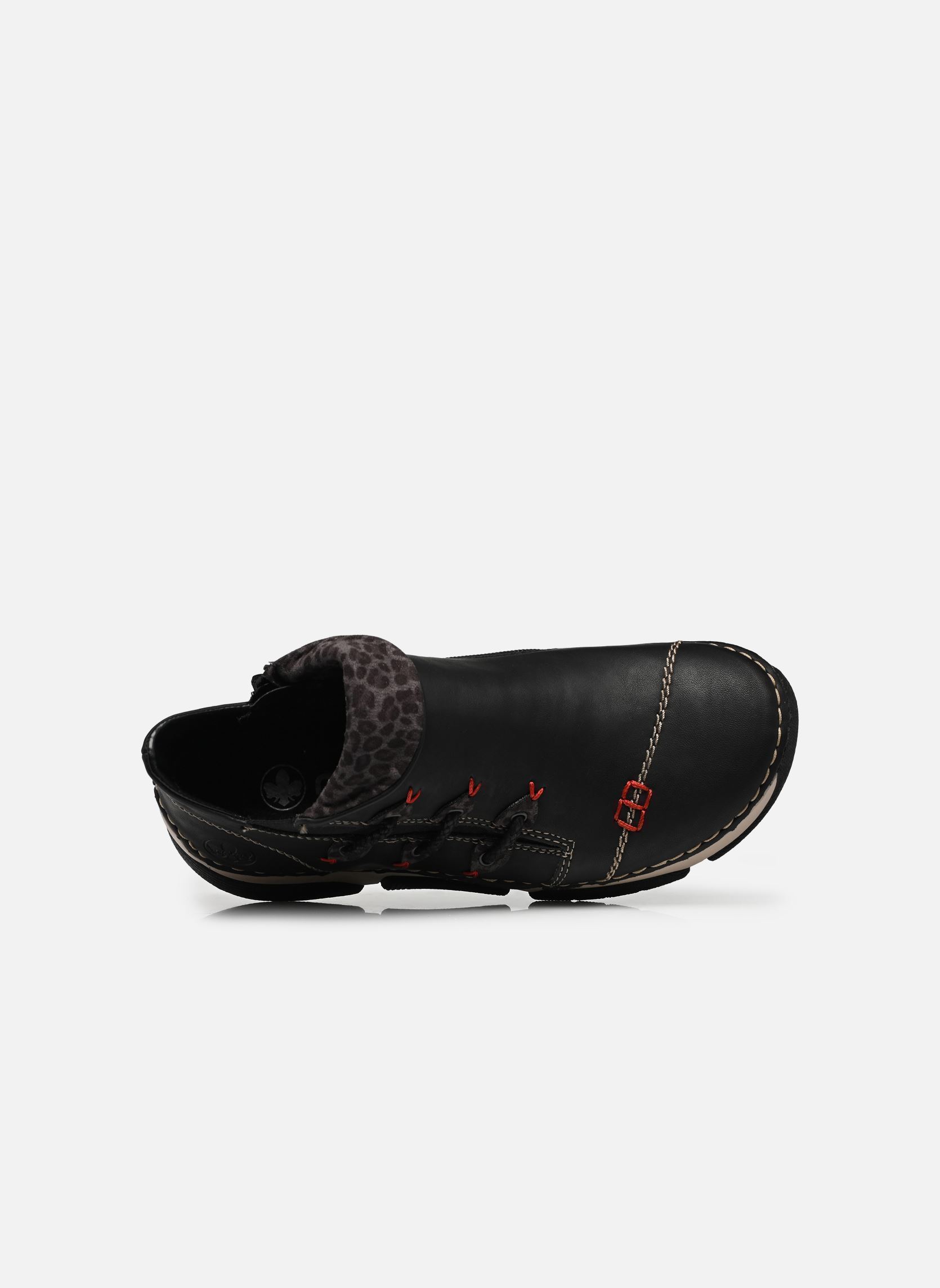 Baskets montantes 45983 femme noir Rieker Baskets montantes 45983 femme noir SCHWARZ/LEO-GREY