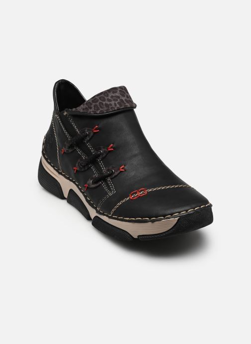 Rieker Hoge sneakers 45983 dames zwart