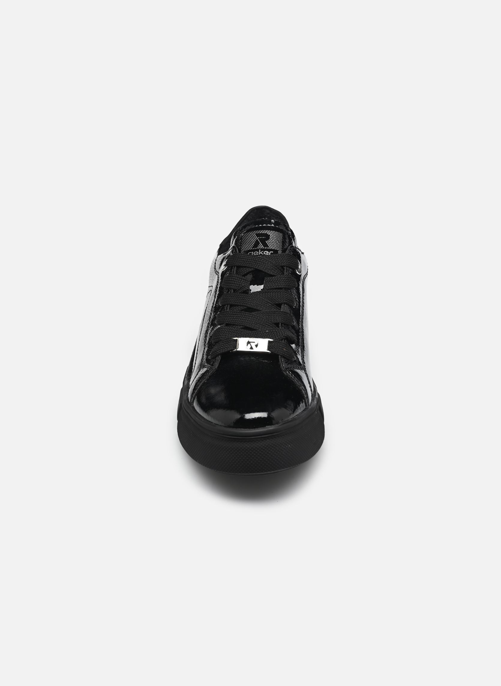 Sleehak sneakers W2601 dames zwart Rieker Sleehak sneakers W2601 dames zwart NERO/SCHWARZ