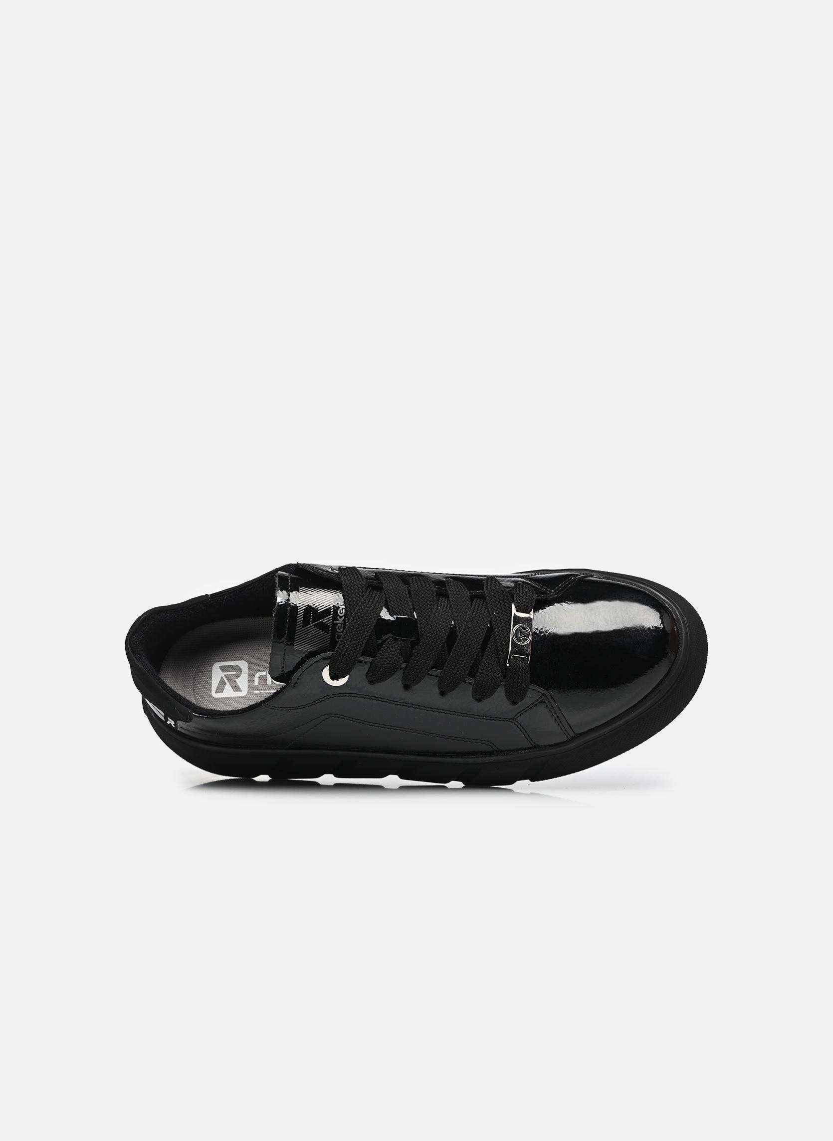 Sleehak sneakers W2601 dames zwart Rieker Sleehak sneakers W2601 dames zwart NERO/SCHWARZ