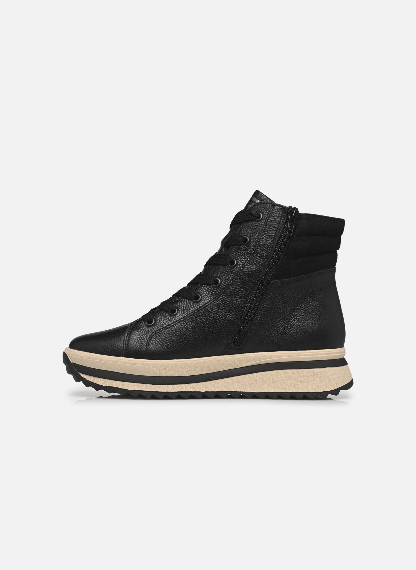 Sneakers con zeppa W3870 donna nero Rieker Sneakers con zeppa W3870 donna nero SCHWARZ/SCHWARZ/SCHWARZ