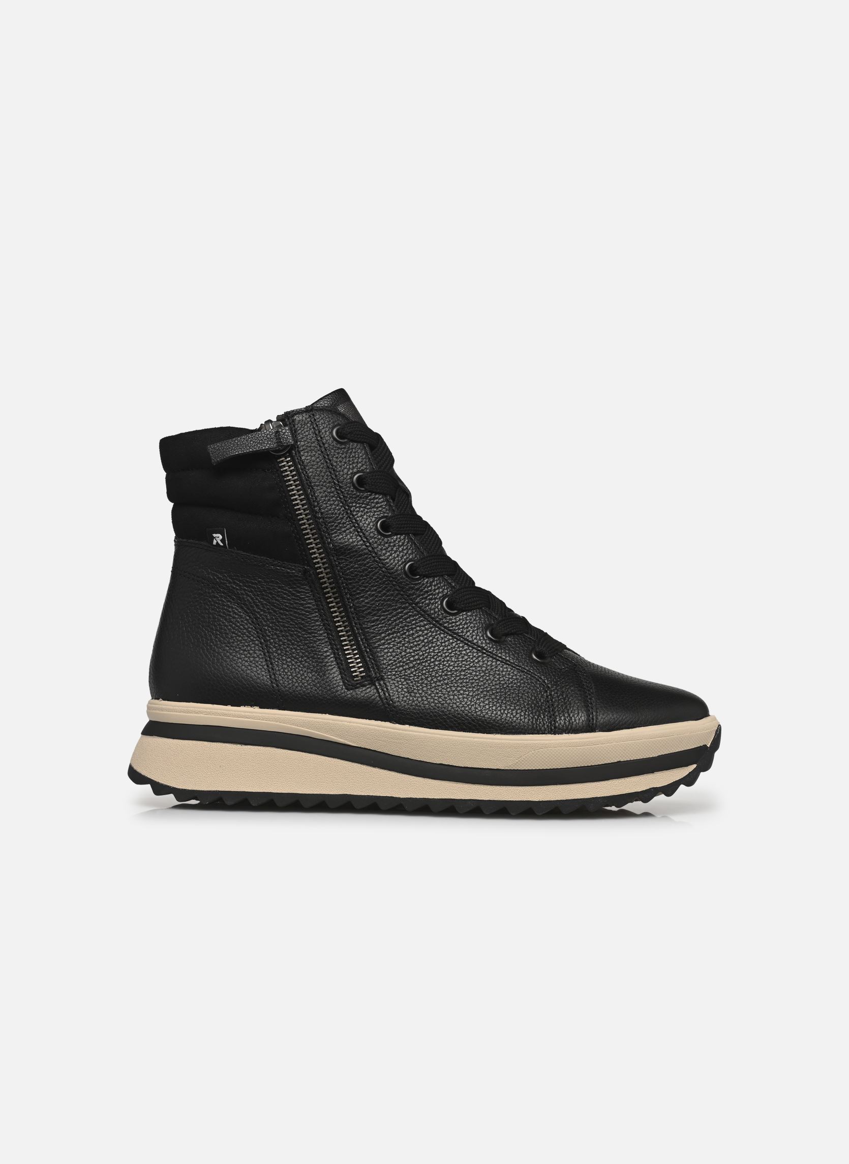 Sneakers con zeppa W3870 donna nero Rieker Sneakers con zeppa W3870 donna nero SCHWARZ/SCHWARZ/SCHWARZ