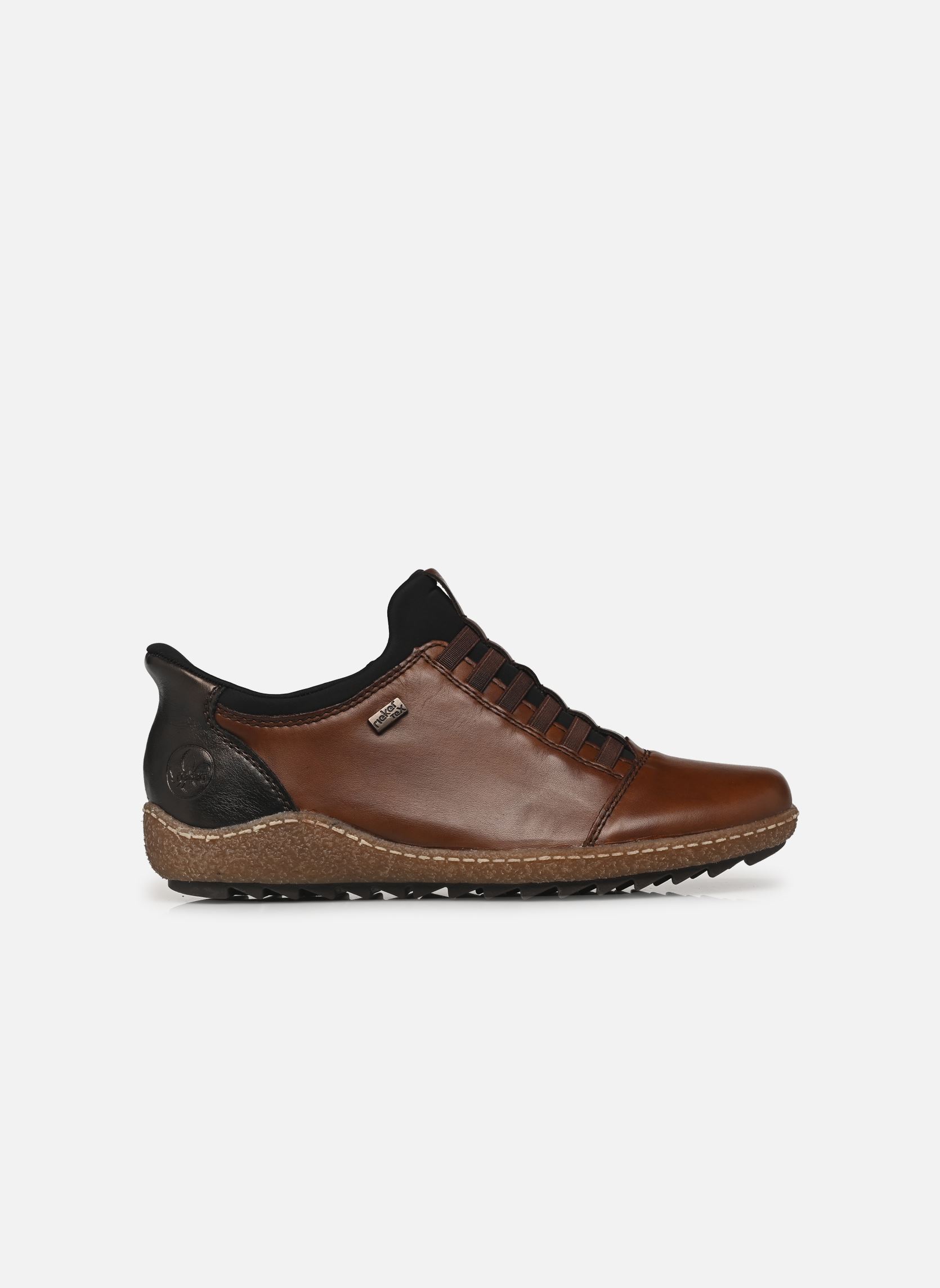 Zapatillas altas L7562 mujer marrón Rieker Zapatillas altas L7562 mujer marrón CHESTNUT/ANTIK/SCHWARZ/BRANDY