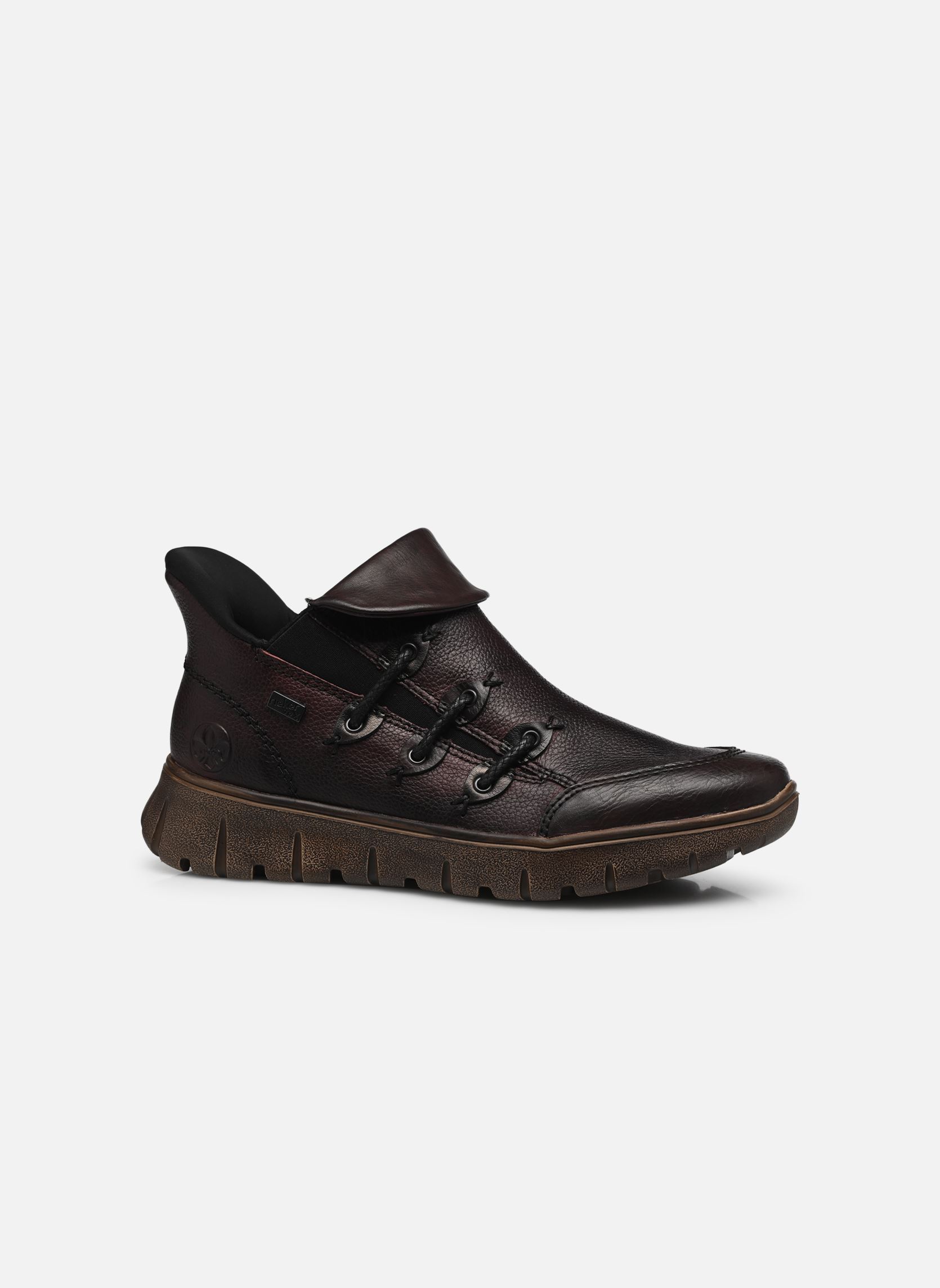 Hoge sneakers N1353 dames bruin Rieker Hoge sneakers N1353 dames bruin HAVANNA/CERISE/ANTIK