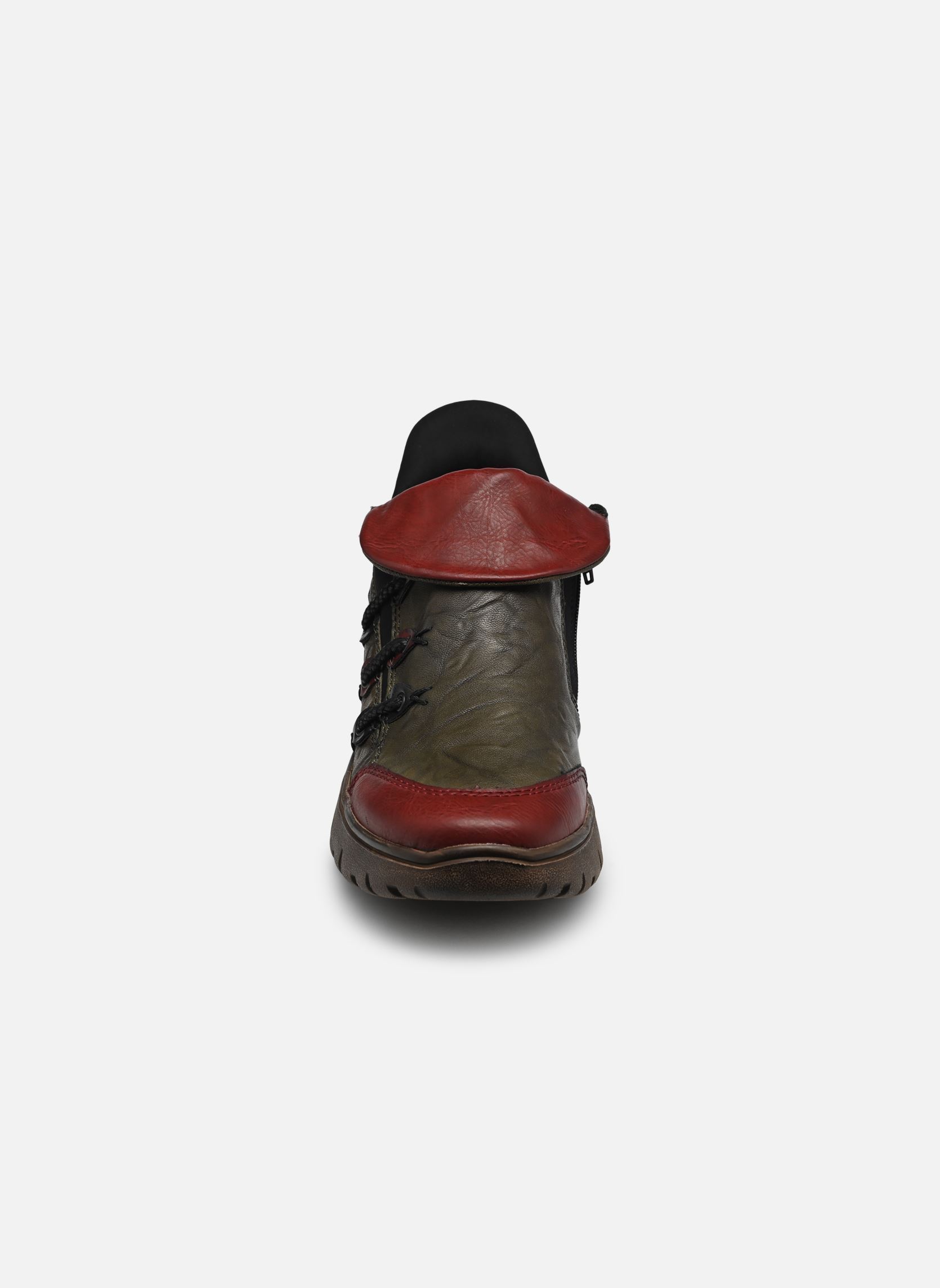 Hoge sneakers N1353 dames groen Rieker Hoge sneakers N1353 dames groen WINE/EFEU/ANTIK