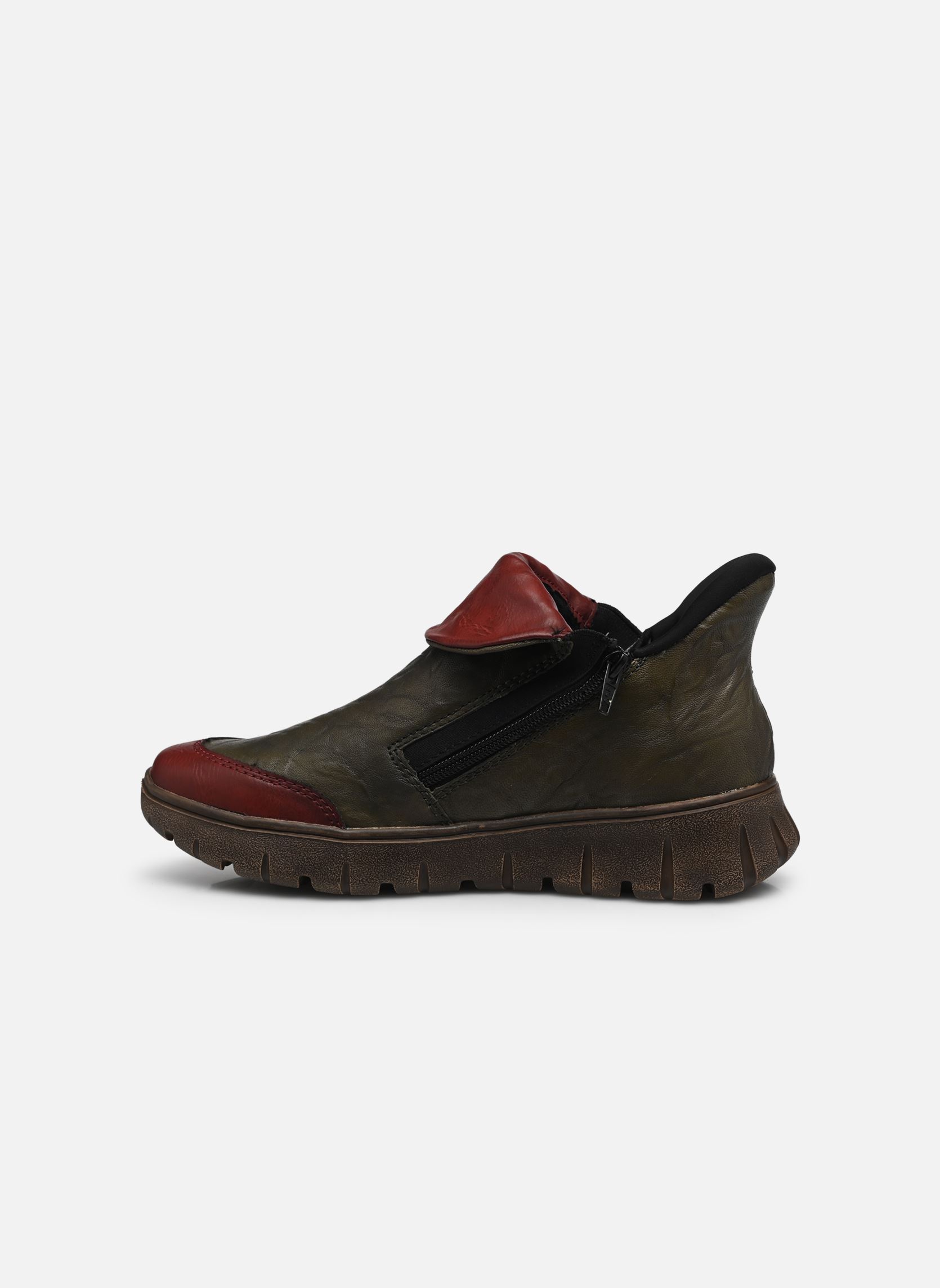 Hoge sneakers N1353 dames groen Rieker Hoge sneakers N1353 dames groen WINE/EFEU/ANTIK