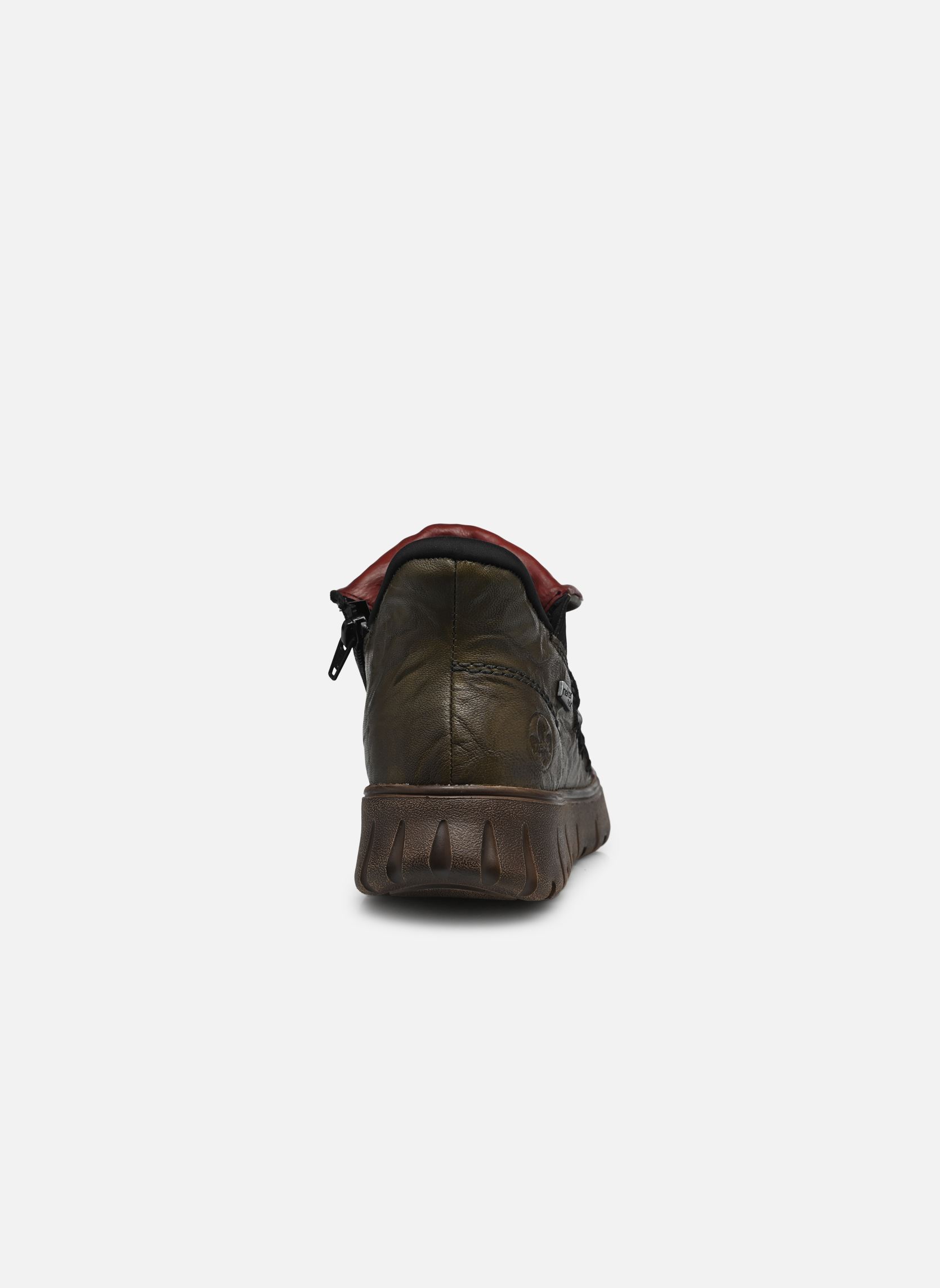 Hoge sneakers N1353 dames groen Rieker Hoge sneakers N1353 dames groen WINE/EFEU/ANTIK