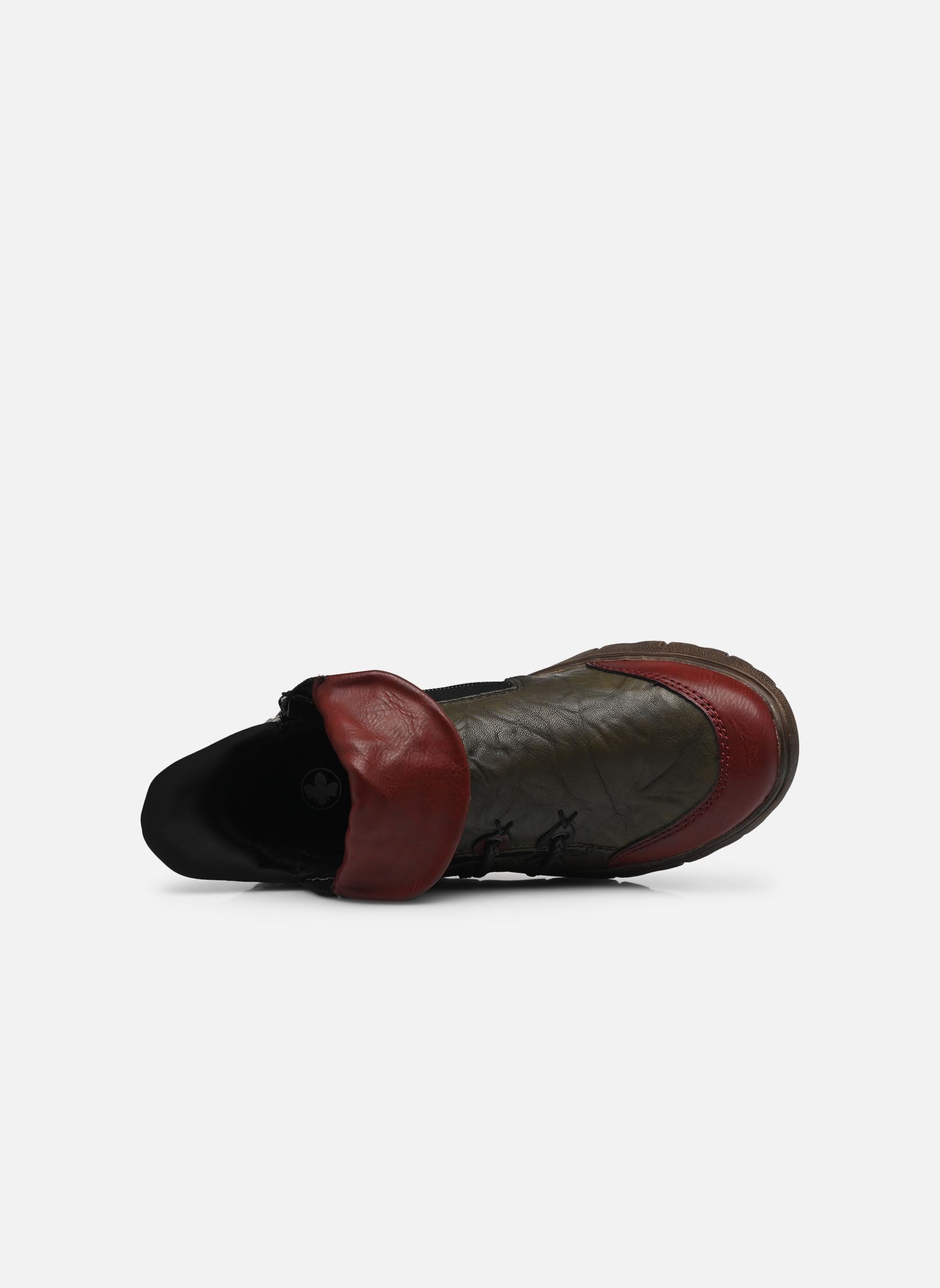 Hoge sneakers N1353 dames groen Rieker Hoge sneakers N1353 dames groen WINE/EFEU/ANTIK