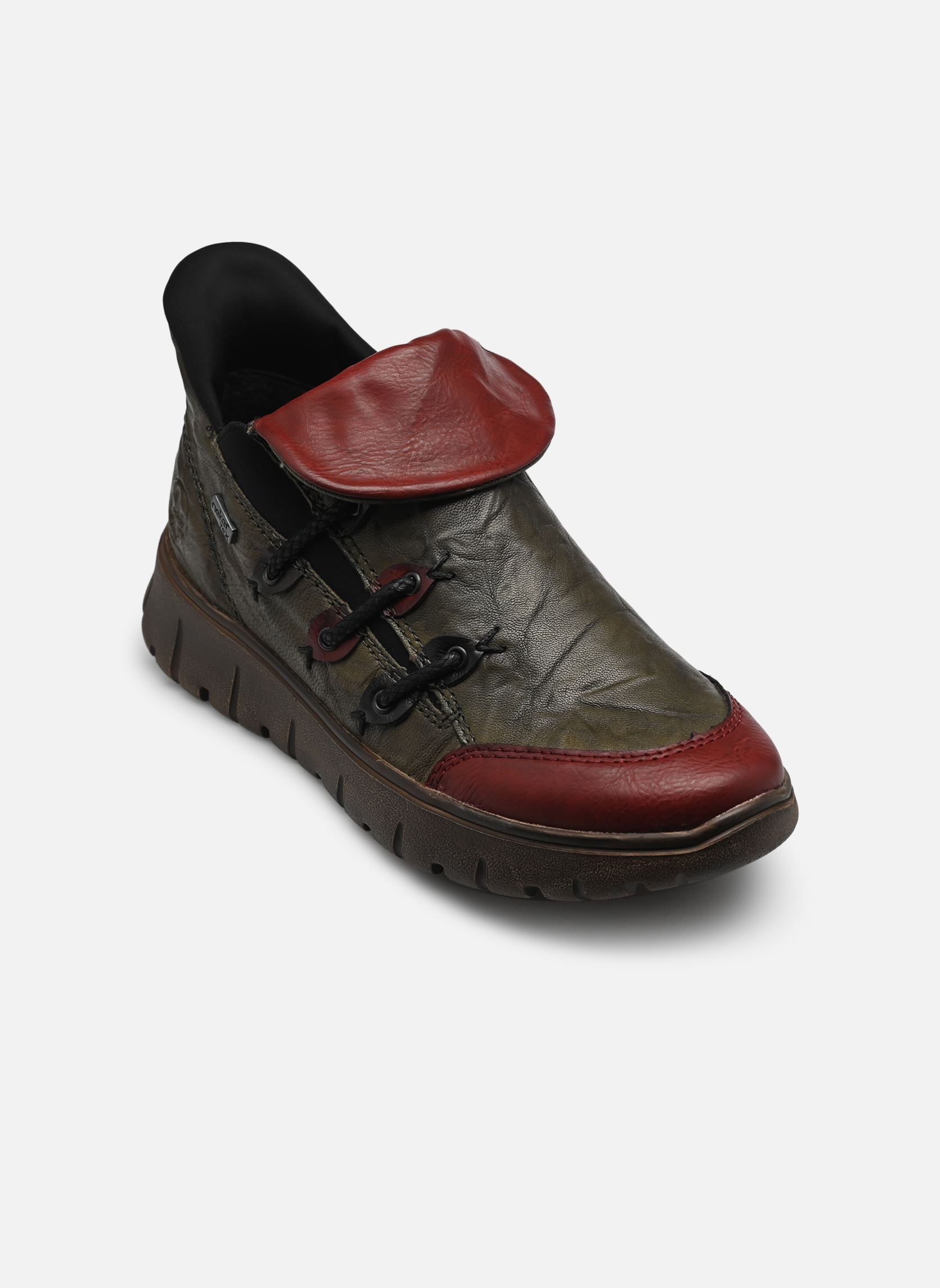 Hoge sneakers N1353 dames groen Rieker Hoge sneakers N1353 dames groen WINE/EFEU/ANTIK