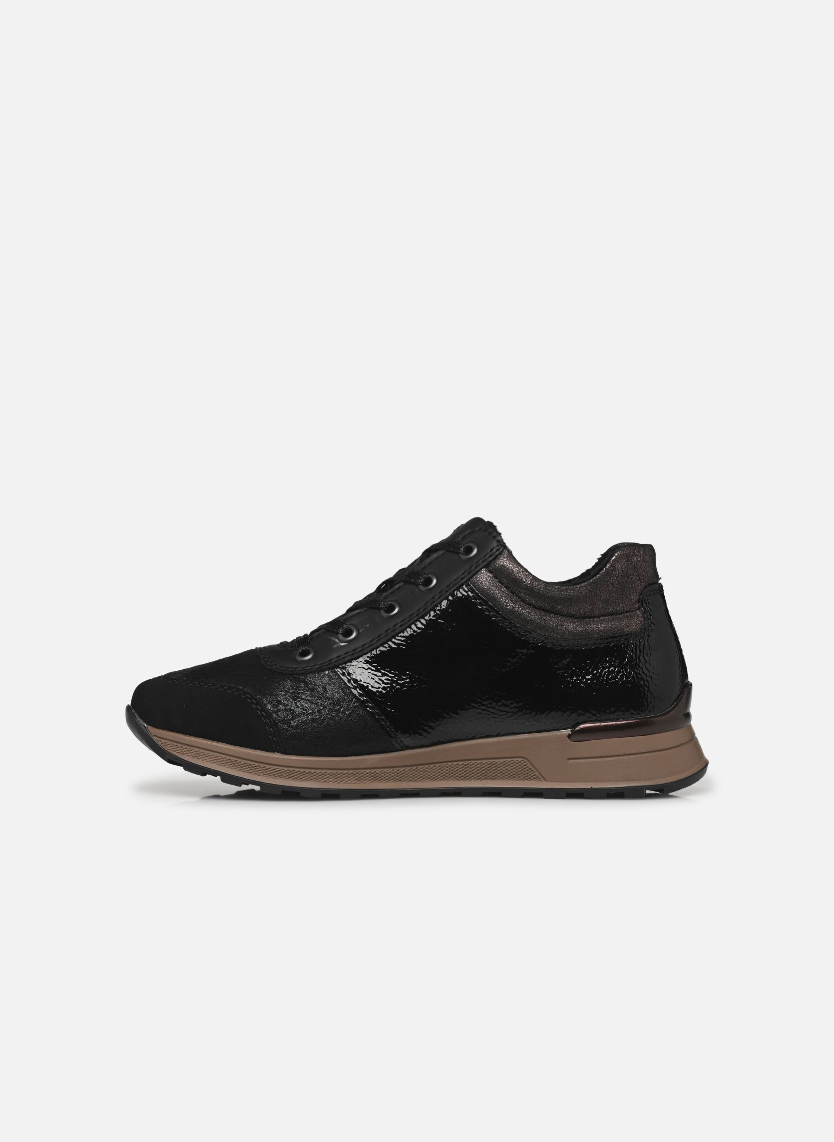Baskets montantes N1407 femme noir Rieker Baskets montantes N1407 femme noir SCHWARZ/SCHWARZ/SCHWARZ/BLACK/