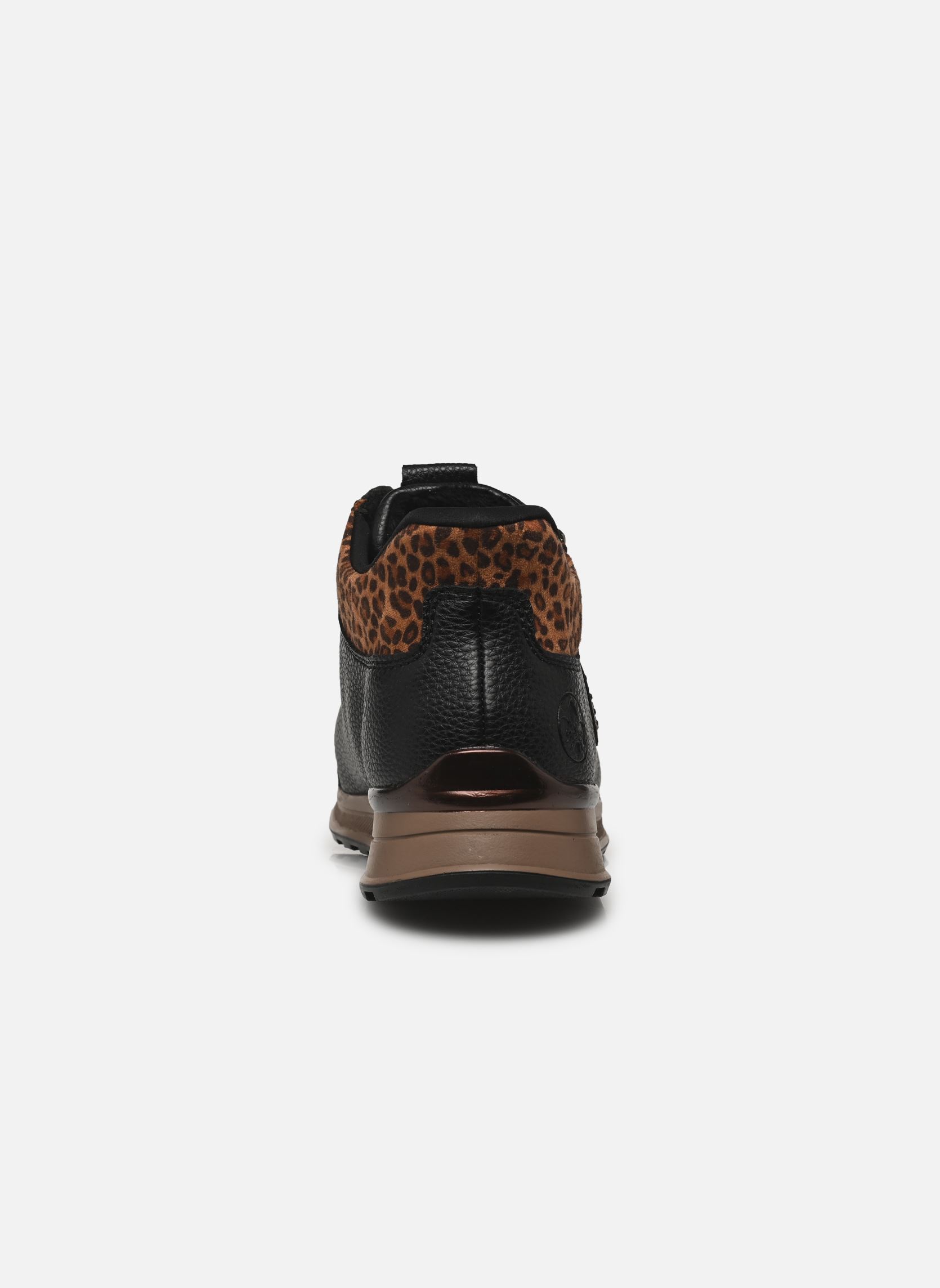 Sneakers alte N1457 donna nero Rieker Sneakers alte N1457 donna nero SCHWARZ/SCHWARZ/LEO-NUSS/ANTIK