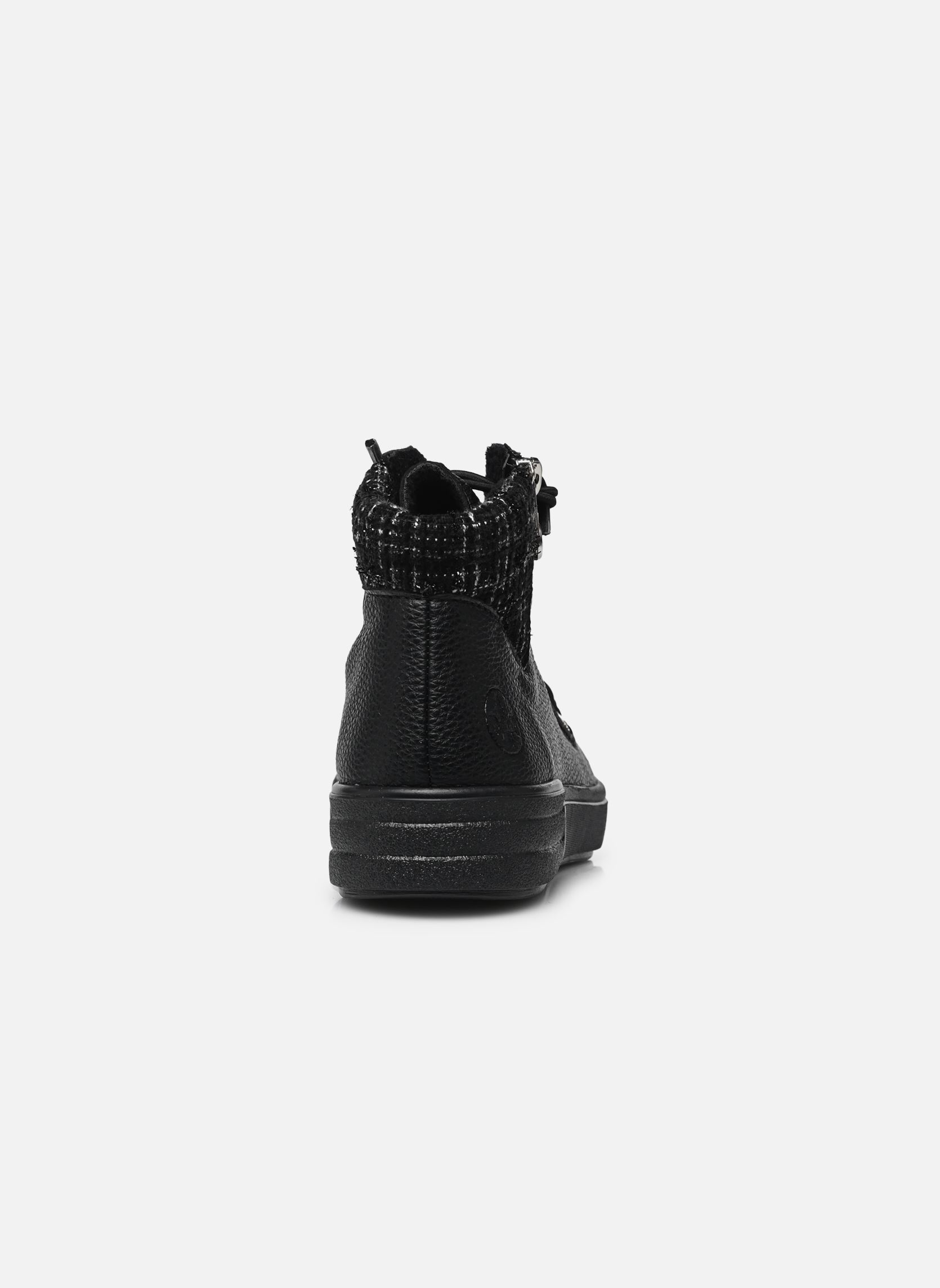 Hoge sneakers X0750 dames zwart Rieker Hoge sneakers X0750 dames zwart SCHWARZ/SCHWARZ-WEISS