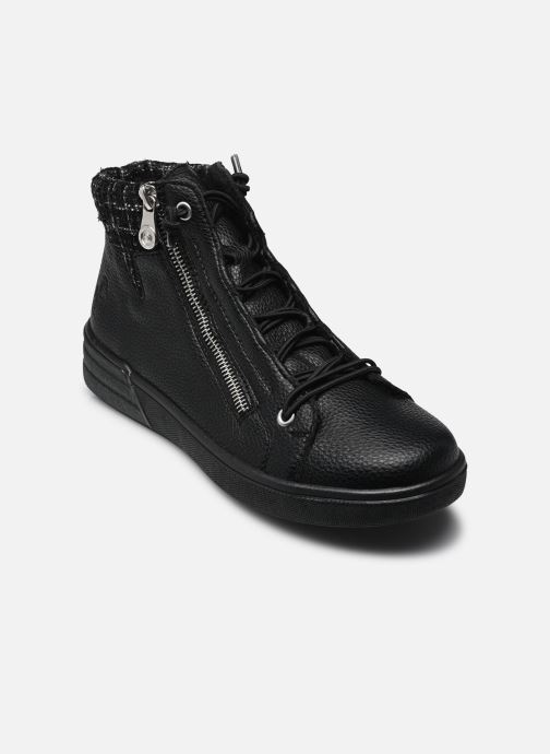 Rieker Hoge sneakers X0750 dames zwart