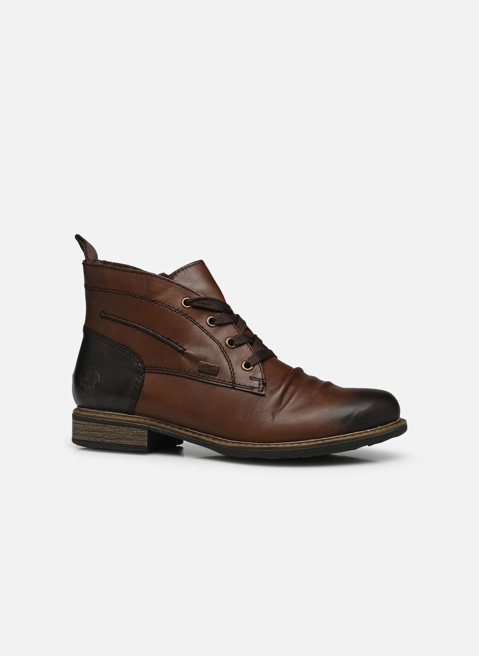 Veterlaarsjes 74804 dames bruin Rieker Veterlaarsjes 74804 dames bruin CHESTNUT/ANTIK