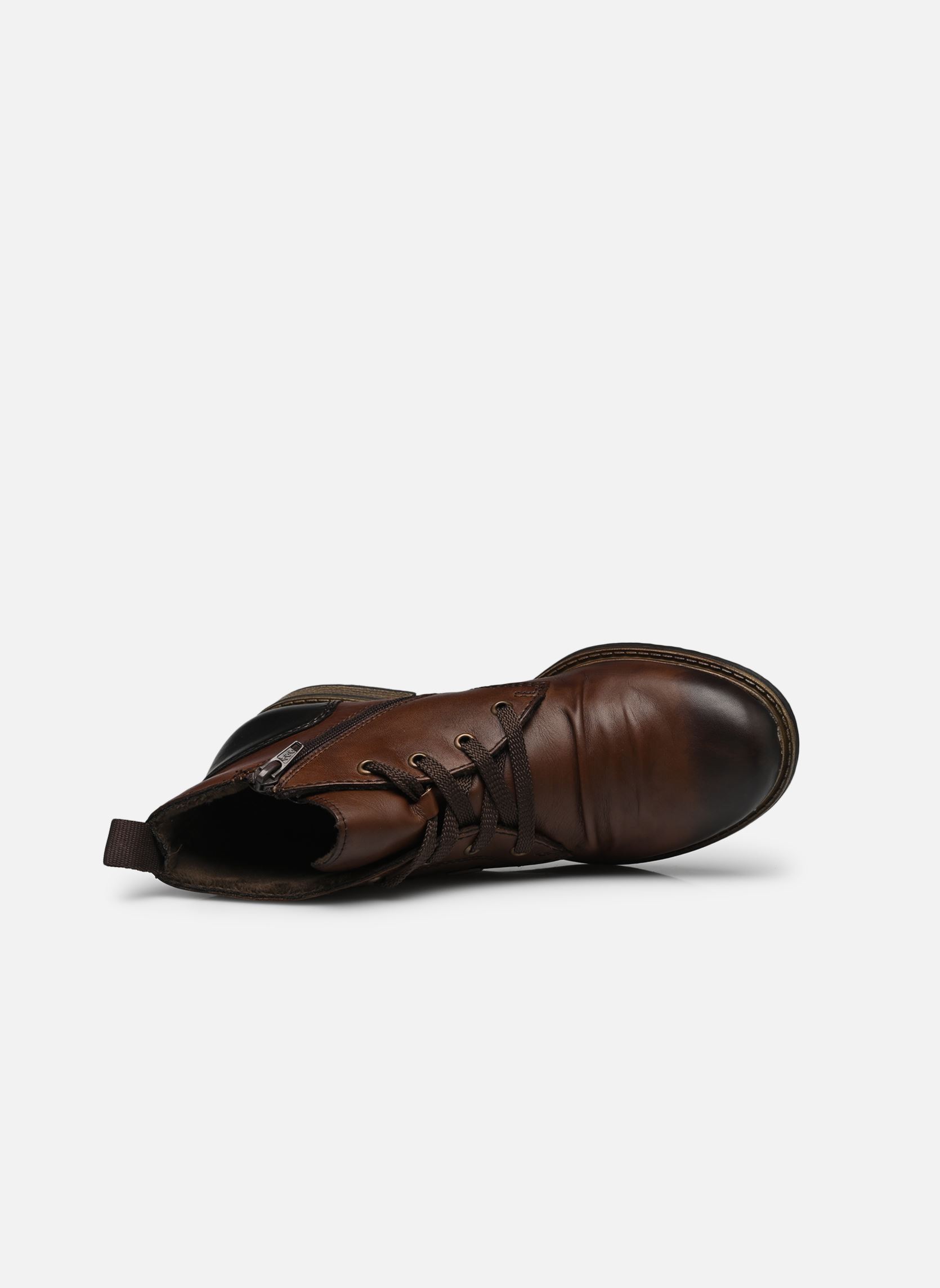 Veterlaarsjes 74804 dames bruin Rieker Veterlaarsjes 74804 dames bruin CHESTNUT/ANTIK