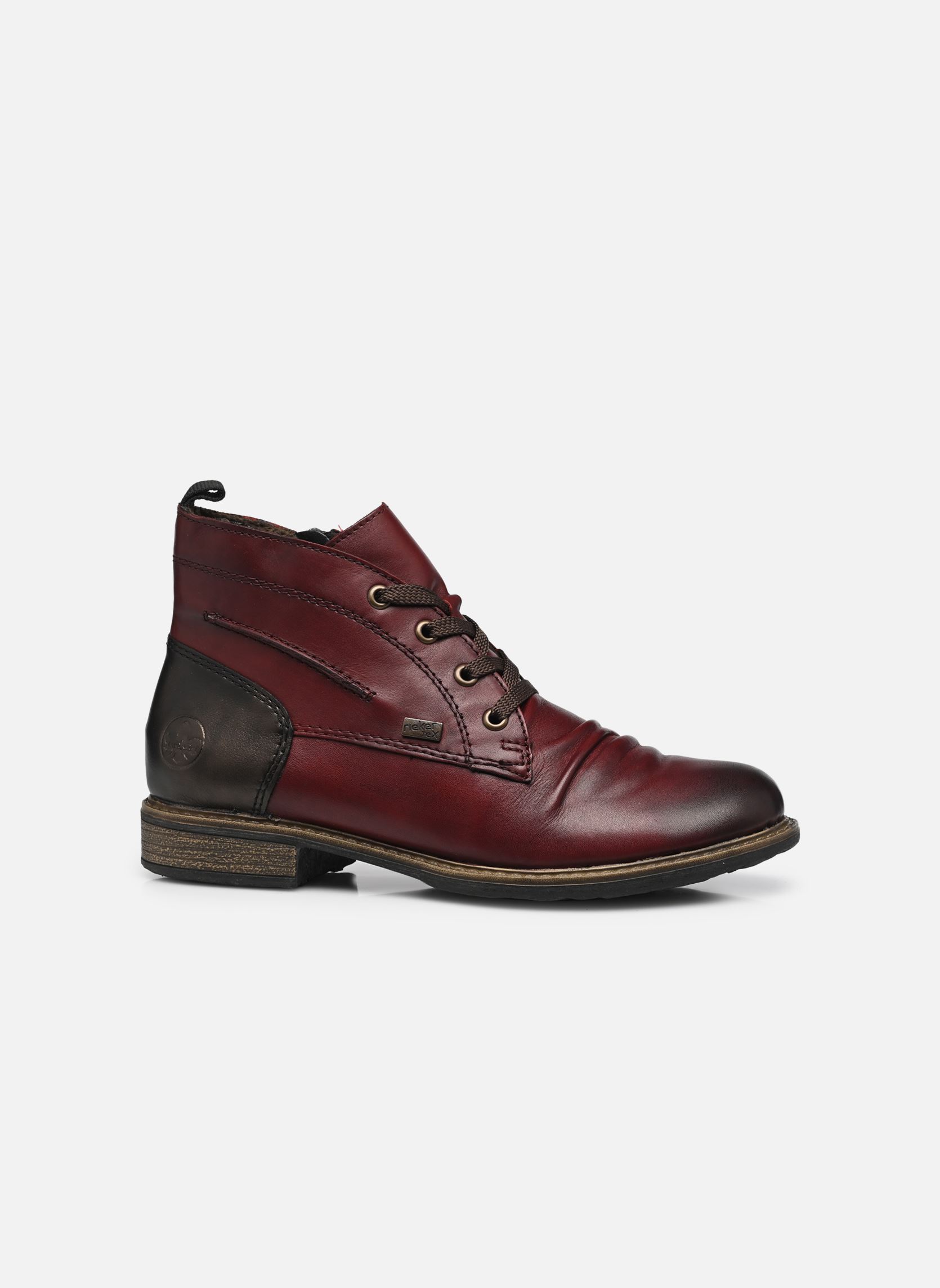 Bottines à lacets 74804 femme rouge Rieker Bottines à lacets 74804 femme rouge VINO ANTIK