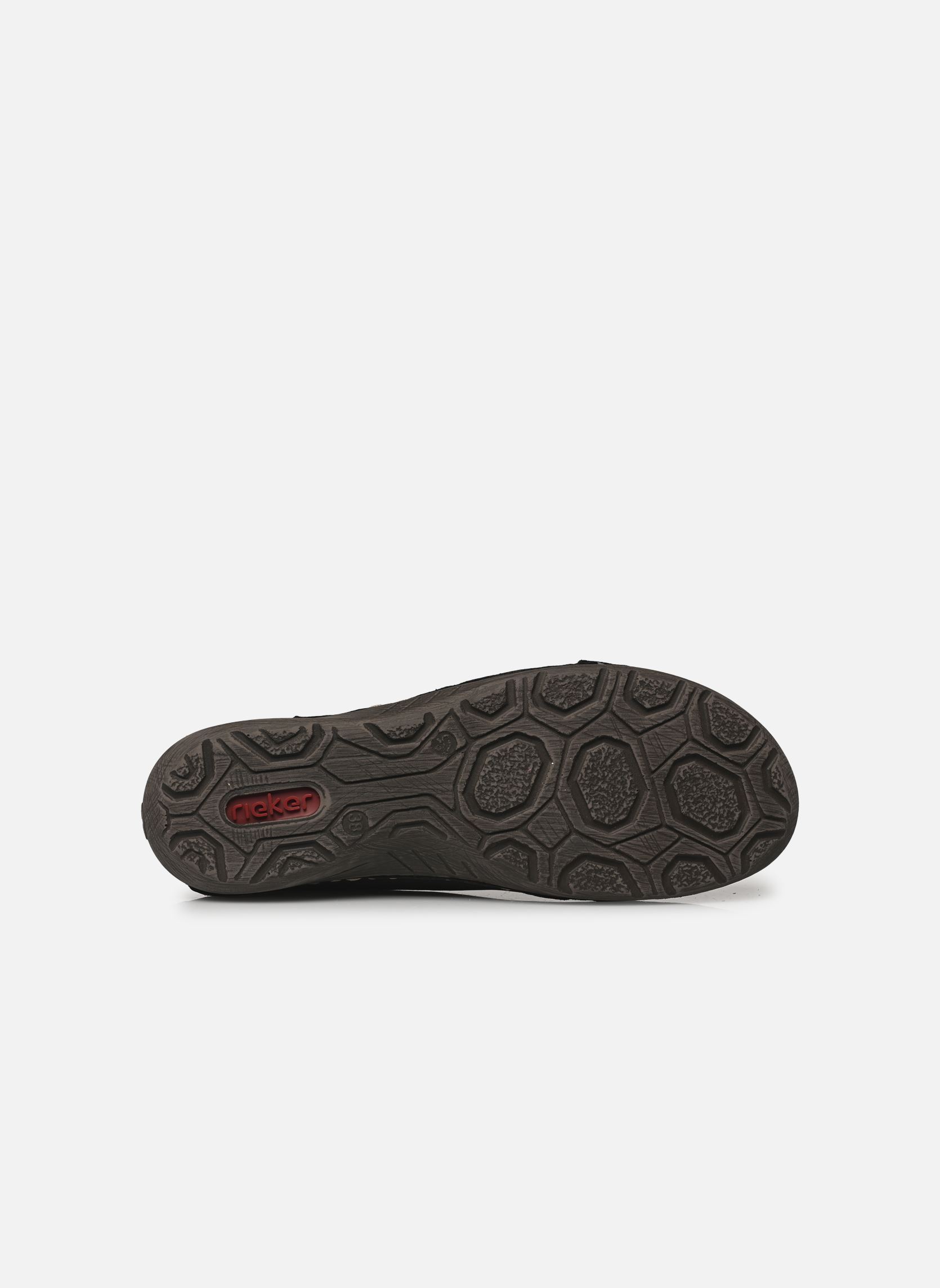 Knöchelhohe Sneaker 52514 damen schwarz Rieker Knöchelhohe Sneaker 52514 damen schwarz SCHWARZ/LEO-NUSS/WOOD