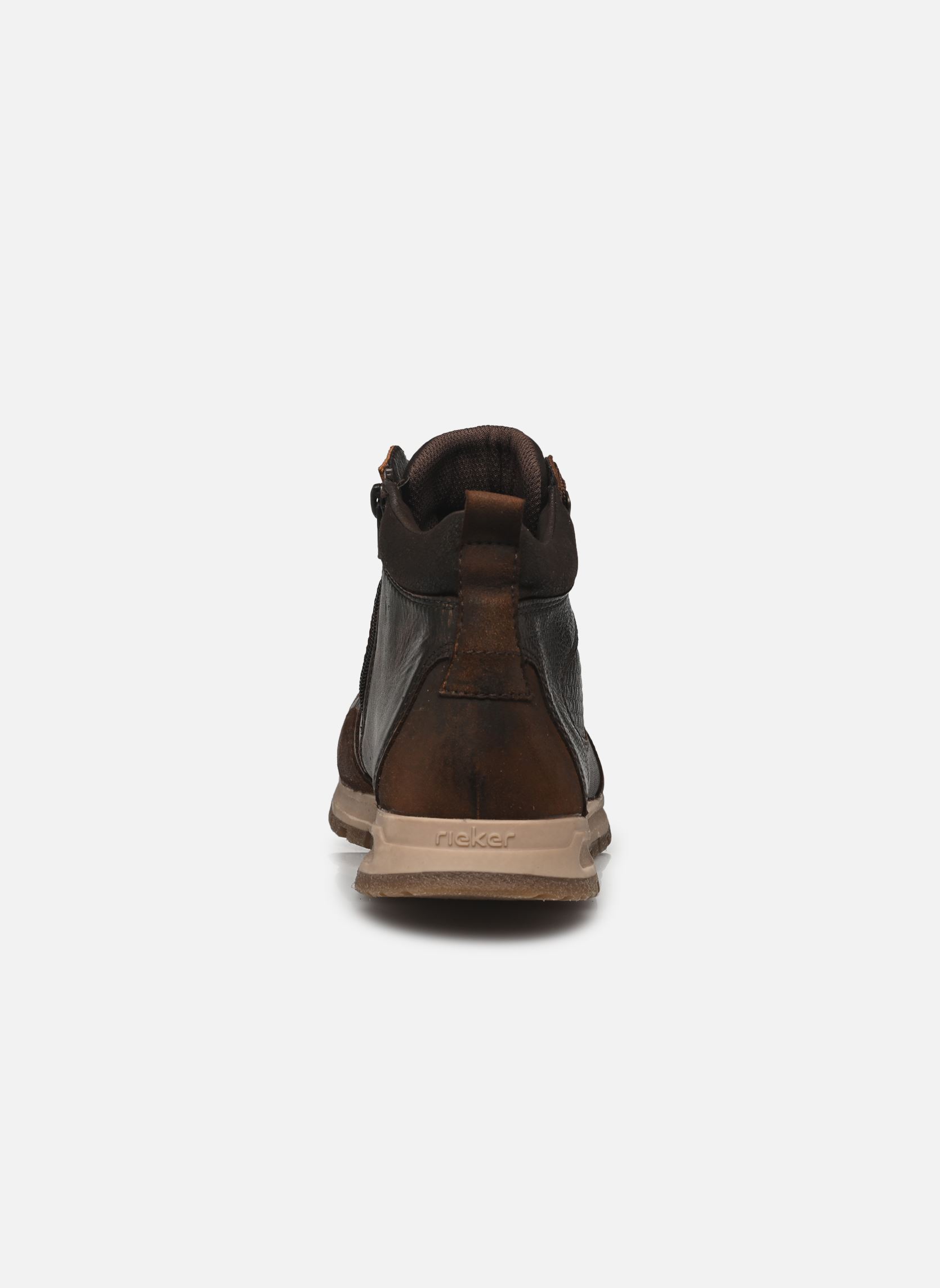 Sneakers alte B0508 uomo marrone Rieker Sneakers alte B0508 uomo marrone KASTANIE/KASTANIE/KASTANIE/BRA