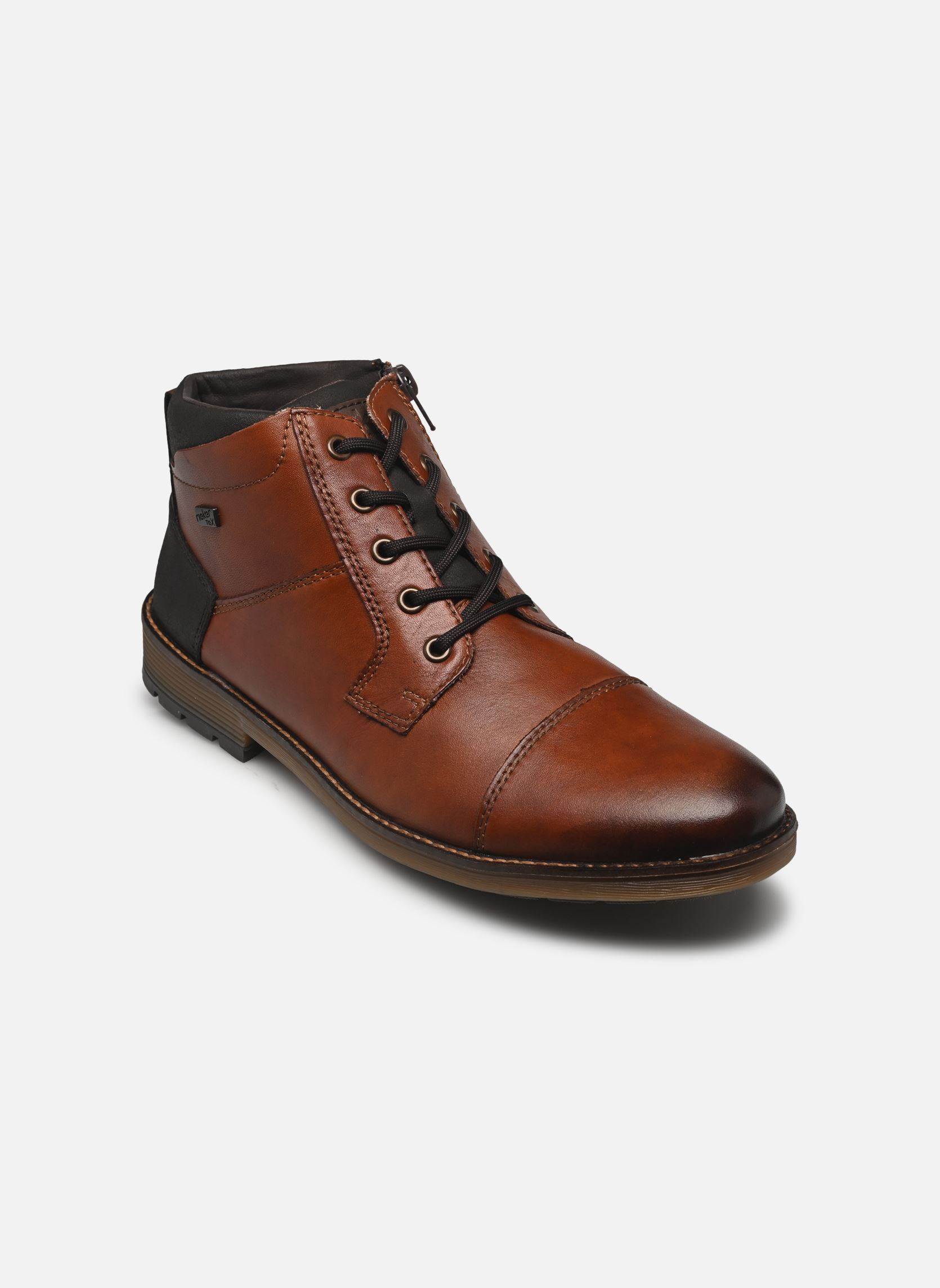 Geschnürte Stiefeletten F4500 herren braun Rieker Geschnürte Stiefeletten F4500 herren braun GAUCHO/ESPRESSO/MORO