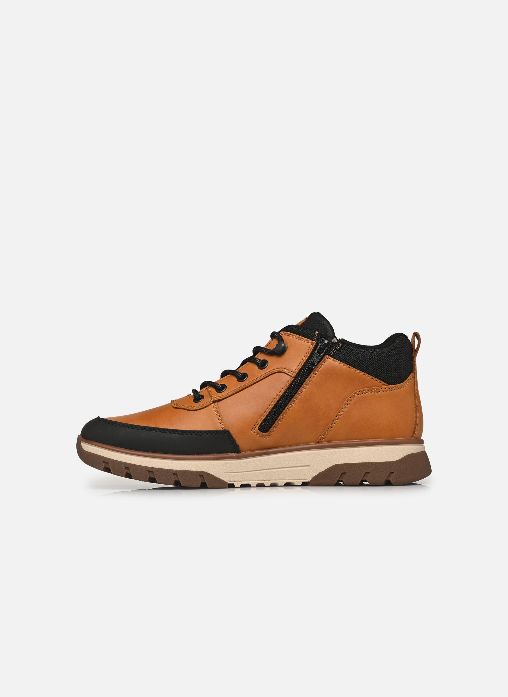 Baskets montantes B9300 homme marron Rieker Baskets montantes B9300 homme marron SCHWARZ/CORD/SCHWARZ/SCHWARZ