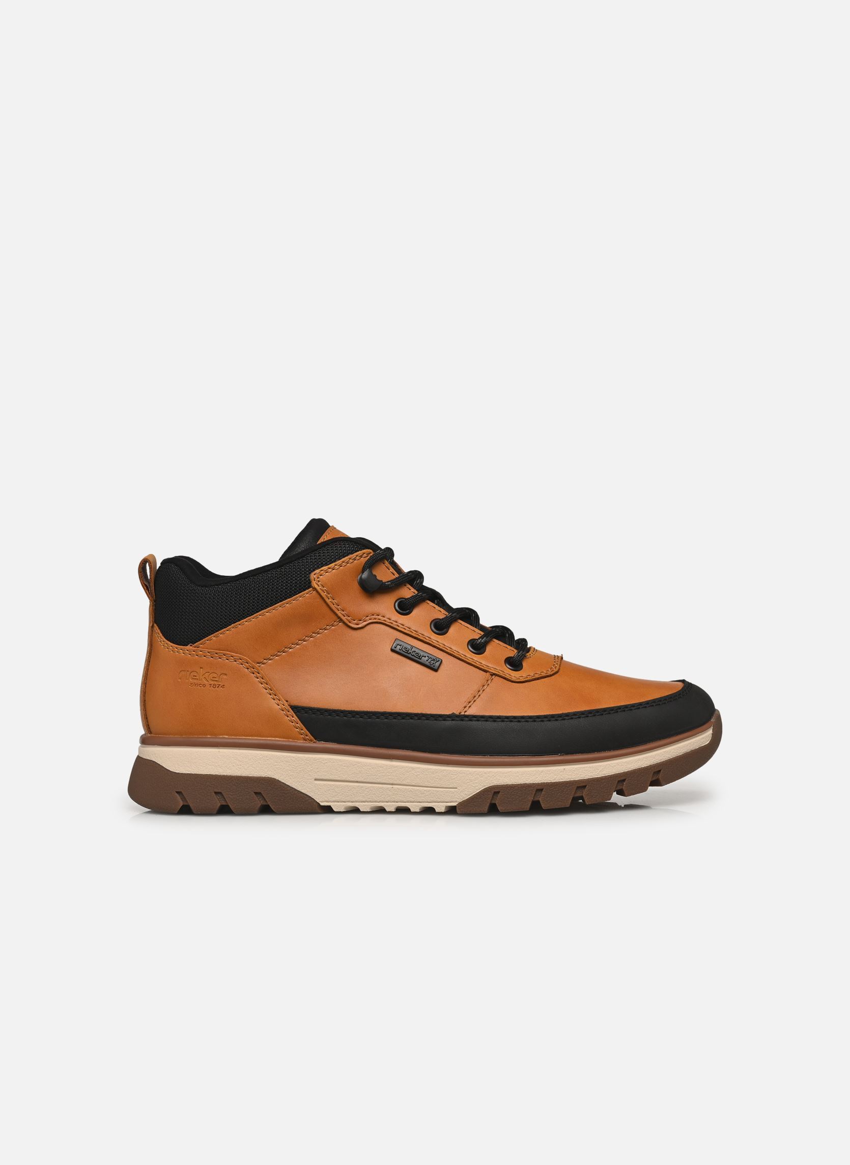 Baskets montantes B9300 homme marron Rieker Baskets montantes B9300 homme marron SCHWARZ/CORD/SCHWARZ/SCHWARZ