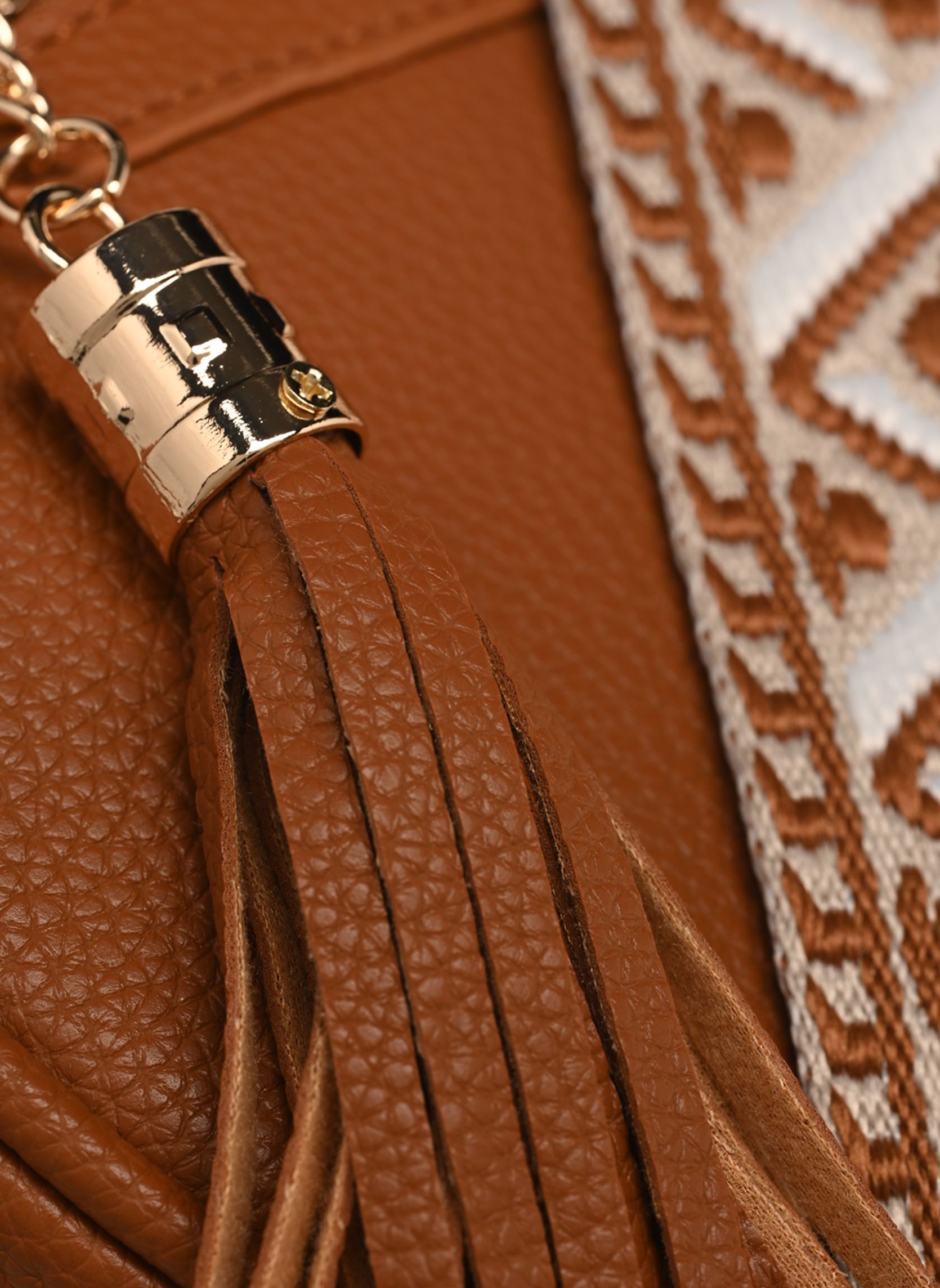 Umhängetaschen Sac bandoulière WALA damen braun MADE BY Umhängetaschen Sac bandoulière WALA damen braun COGNAC