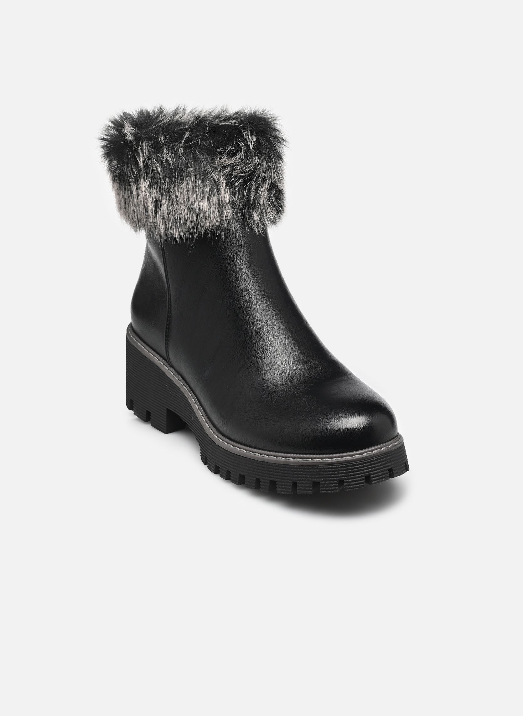 Bottines et boots Boots THEFOU femme noir MADE BY Bottines et boots Boots THEFOU femme noir NOIR