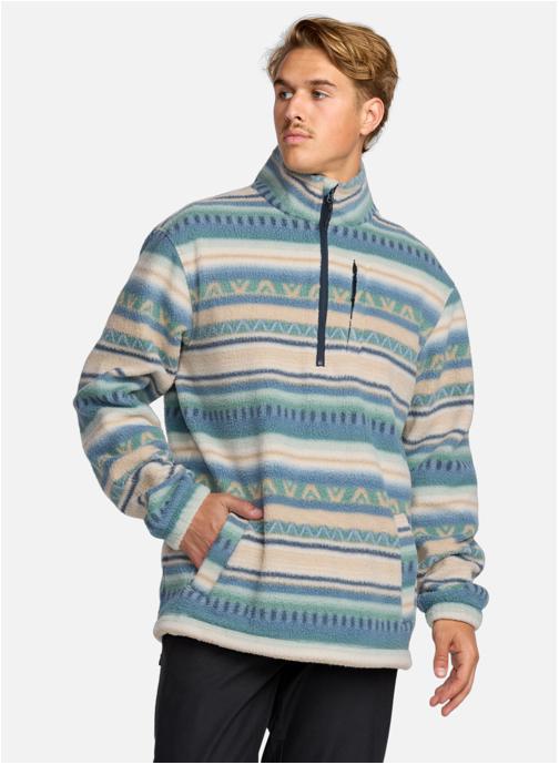 Billabong Vestes polaires Boundary homme bleu
