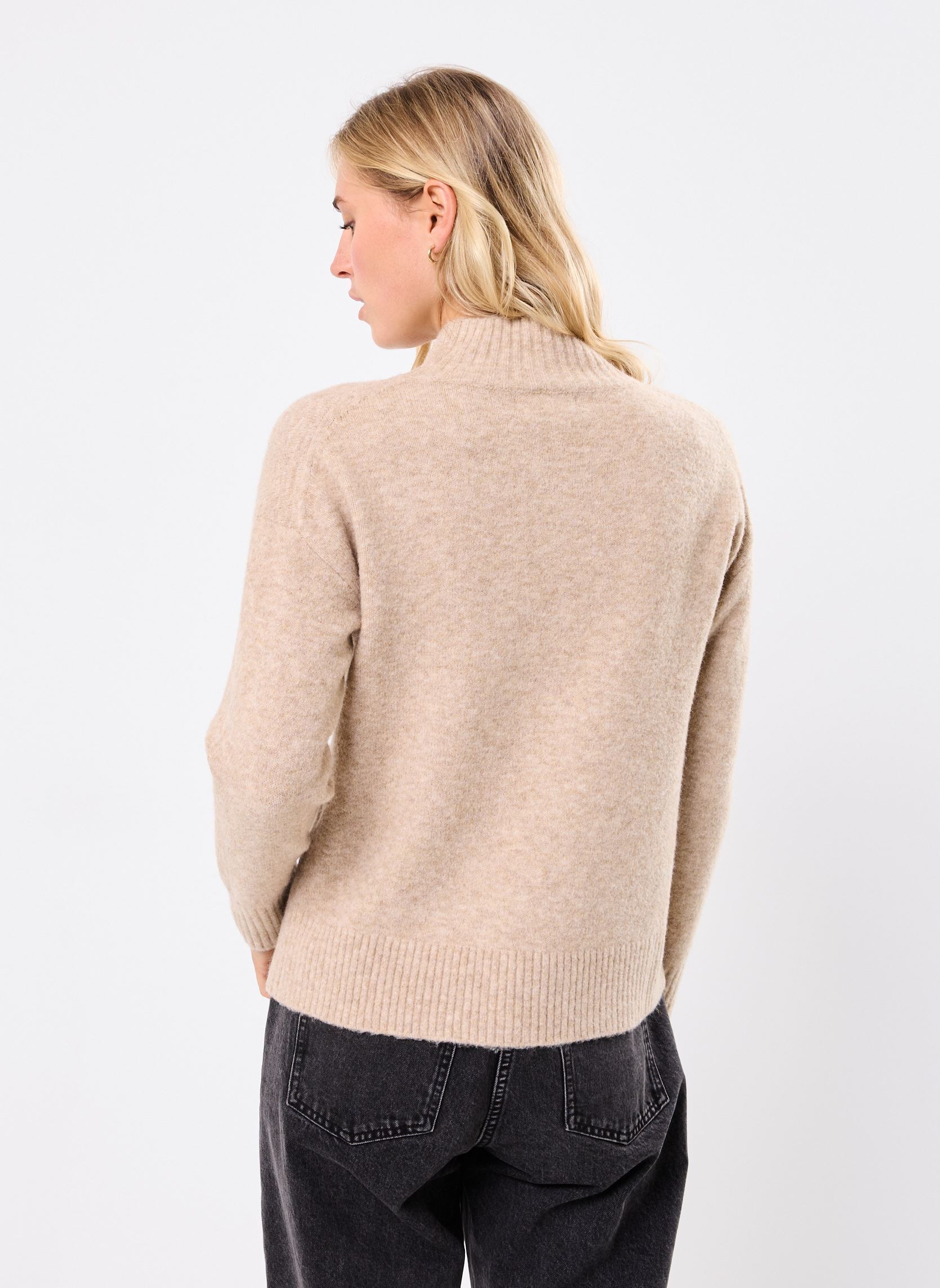 Maglioni MNEWROULIA donna beige MADE BY Maglioni MNEWROULIA donna beige Beige Chine