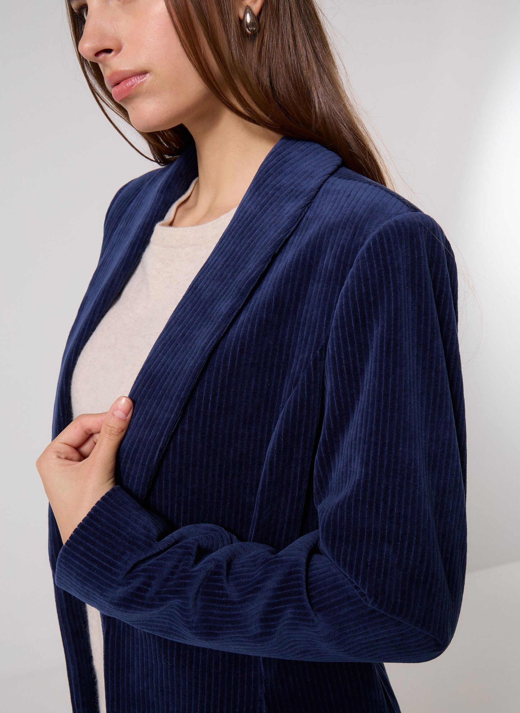 Vestes de costume VELOUF femme marine Georgia Rose Vestes de costume VELOUF femme marine OCEAN CAVERN