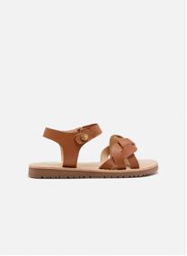 Sandales Sandals - Sandales Cuir Tressé Rowley - Cuero fille marron Gioseppo Sandales Sandals - Sandales Cuir Tressé Rowley - Cuero fille marron Marron