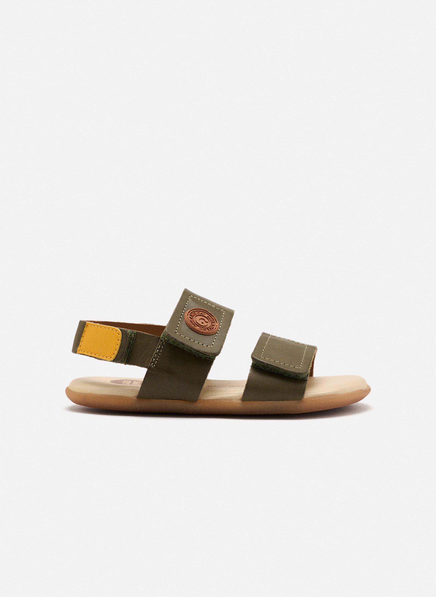 Sandales Sandals - Gioseppo Barefoot - Sandales Cuir Lenroot - Kaki garçon vert Gioseppo Sandales Sandals - Gioseppo Barefoot - Sandales Cuir Lenroot - Kaki garçon vert Kaki