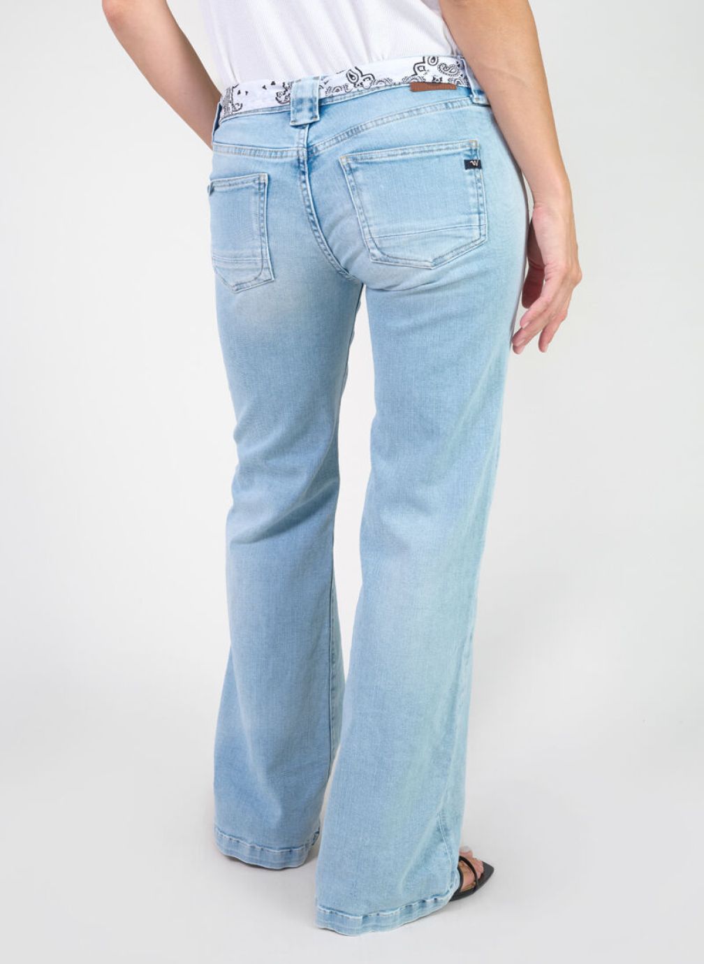 Jeans droit Jeans flare Blue femme bleu Le temps des cerises Jeans droit Jeans flare Blue femme bleu Bleu