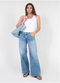 Jeans droit Jeans loose Blue femme bleu
