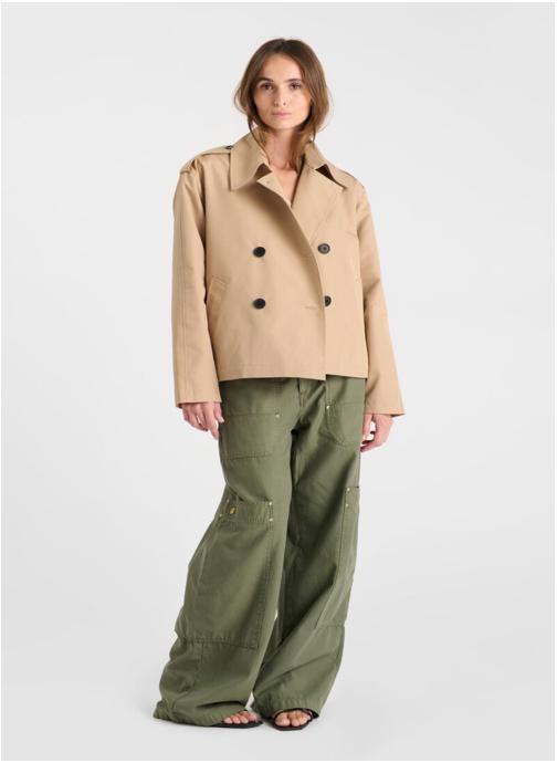 Le temps des cerises Vestes Veste LLUVIA Beige femme beige