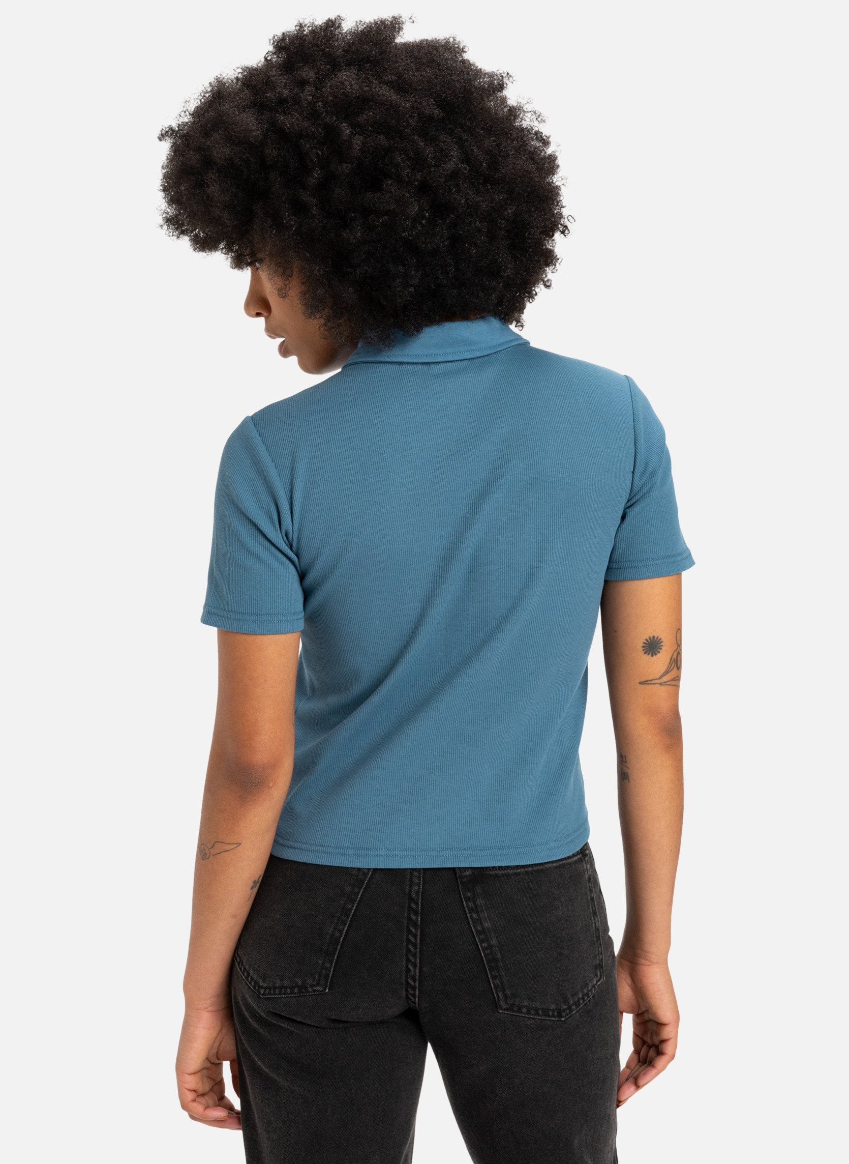 Tee-shirts Nightcall Polo femme bleu Quiksilver Tee-shirts Nightcall Polo femme bleu Bleu